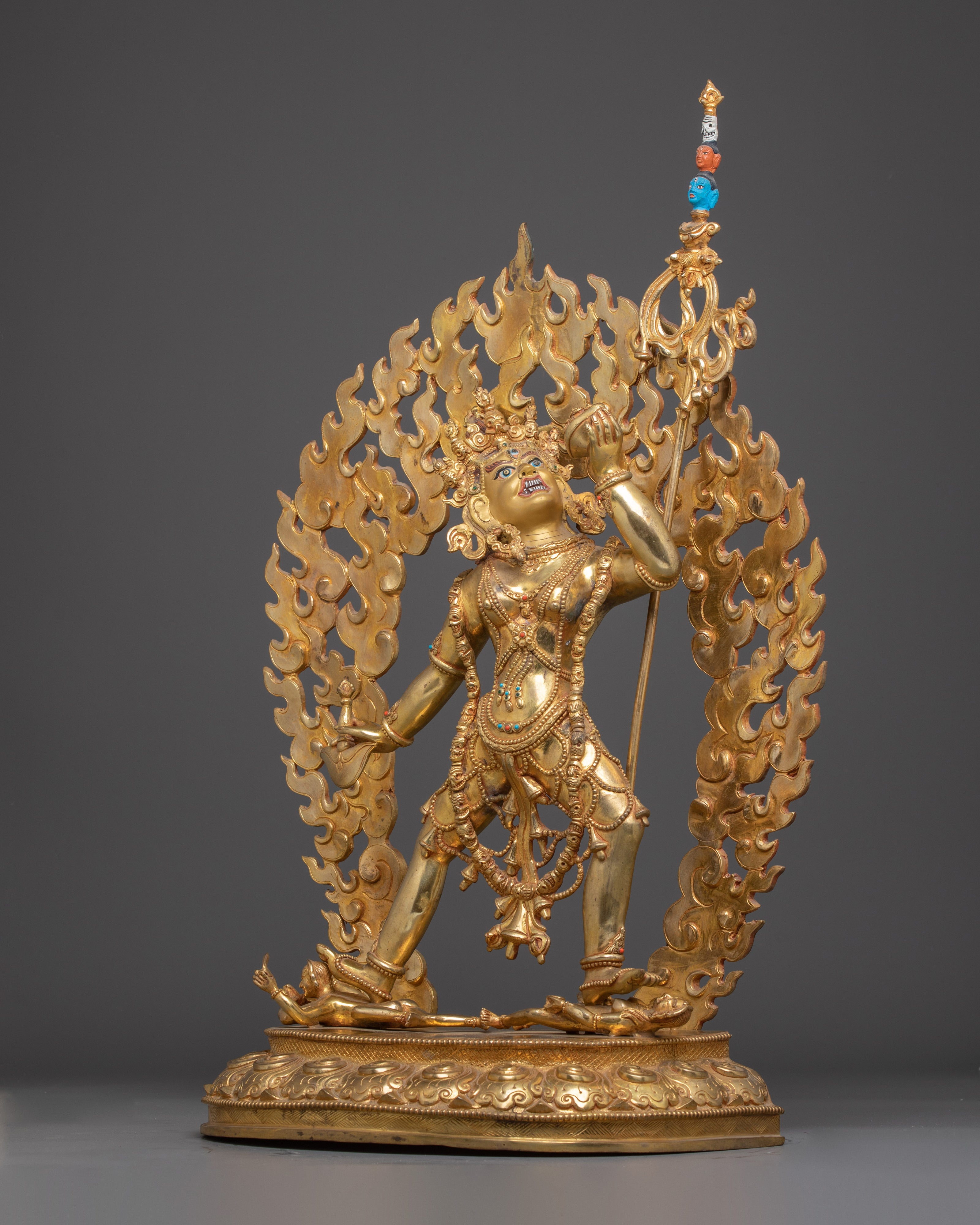 24.2 Inch Vajrayogini Golden Statue | Queen of Dakini