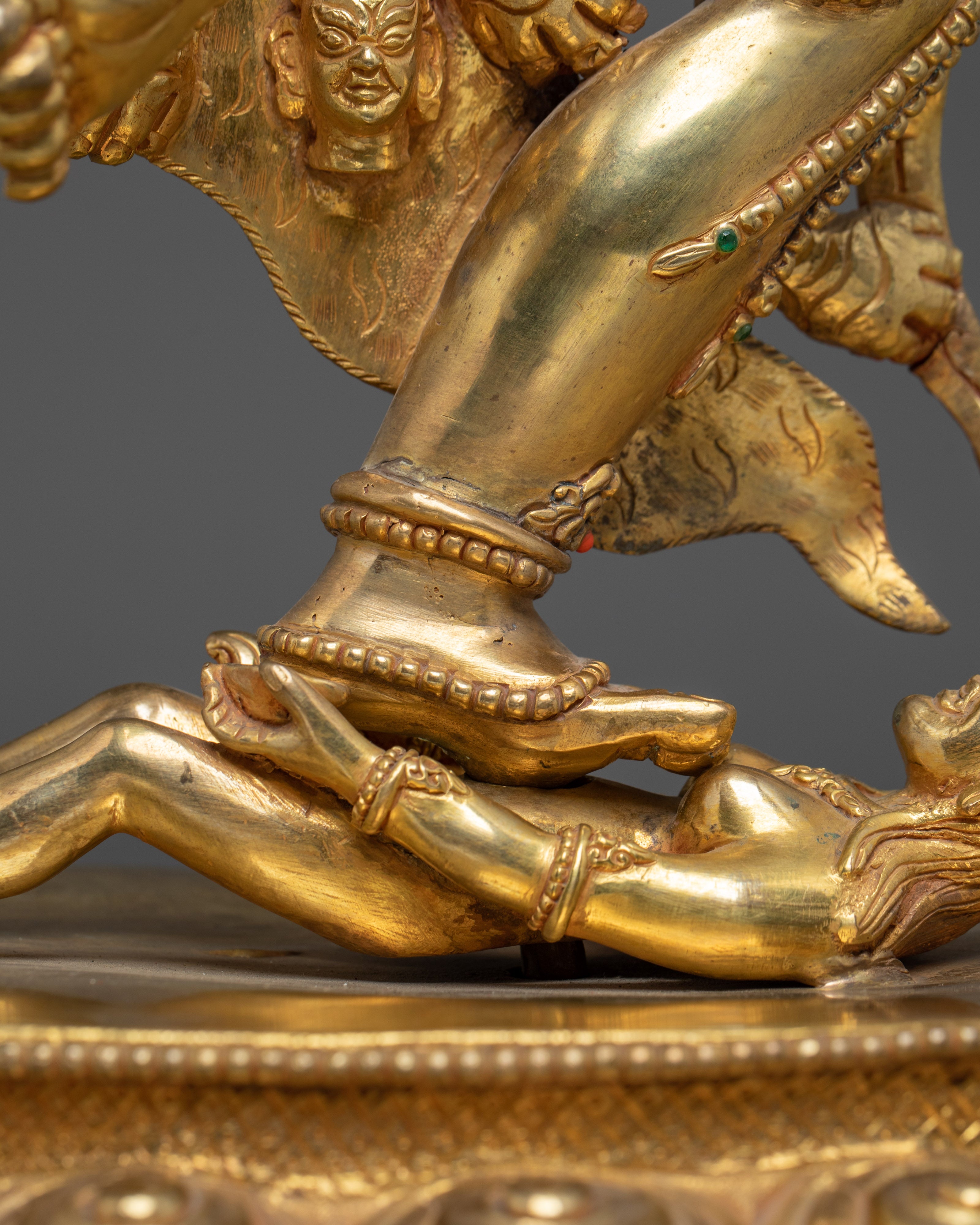 Lion Headed Dakini Simha Mukha Statue