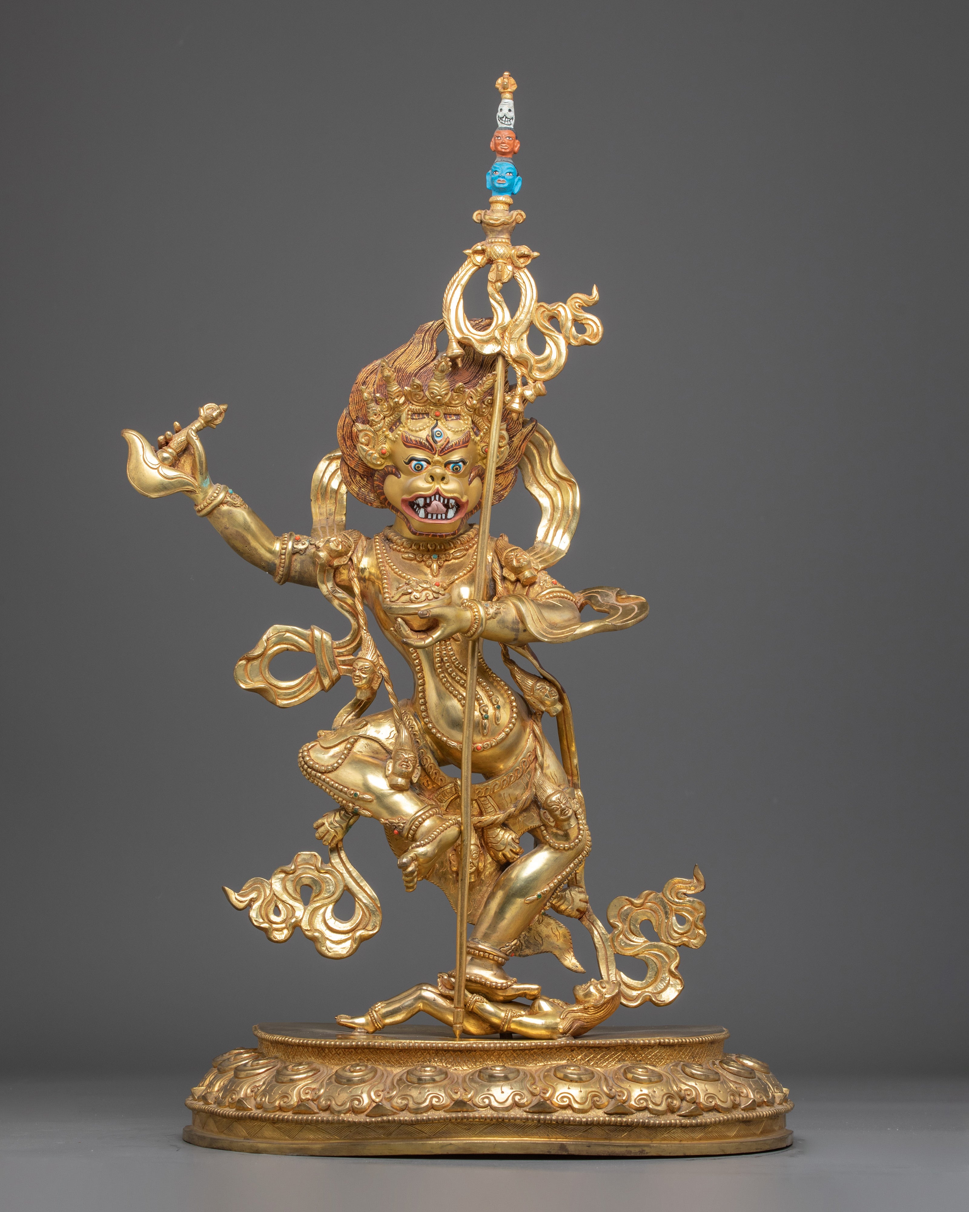Lion Headed Dakini Simha Mukha Statue