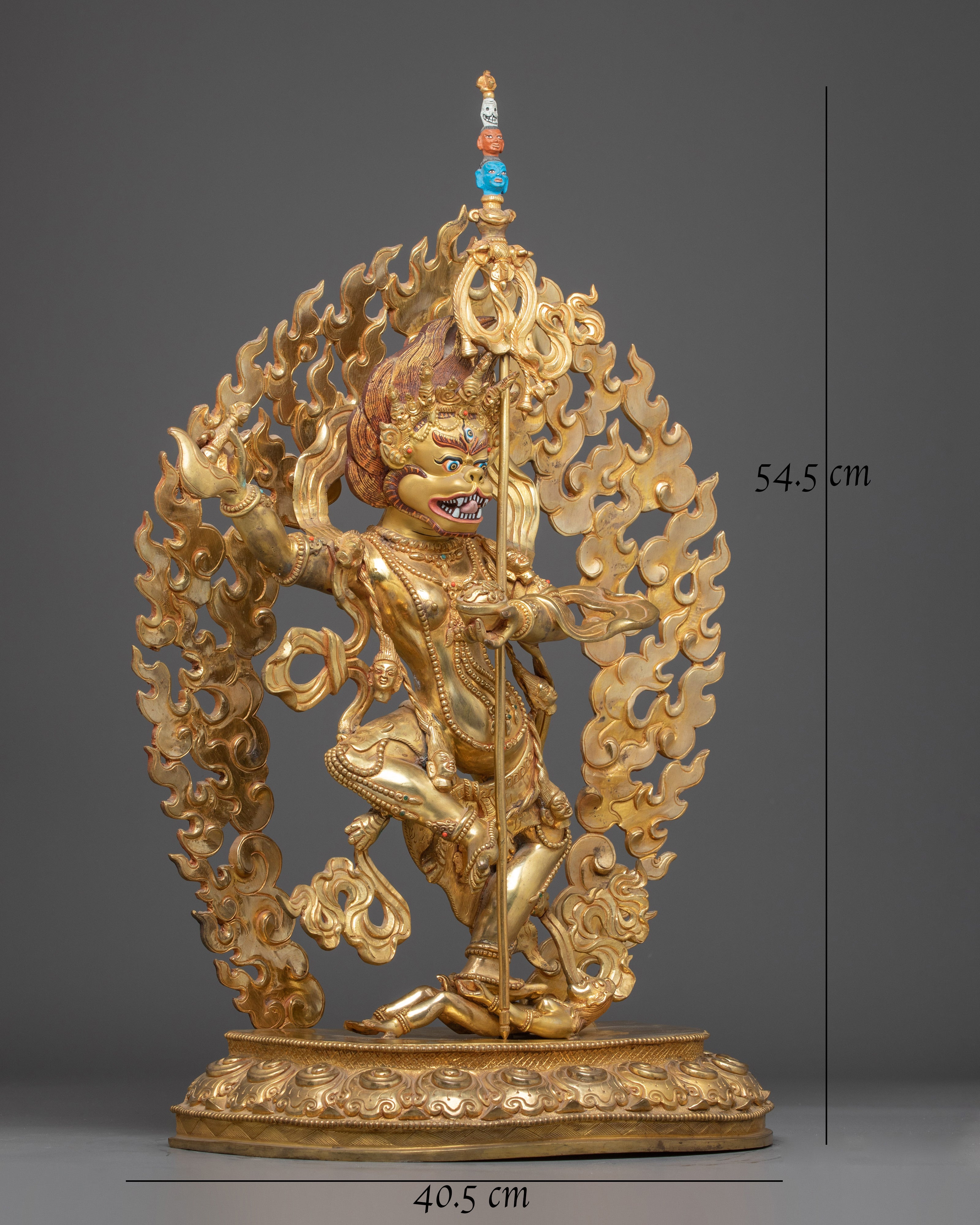 Lion Headed Dakini Simha Mukha Statue