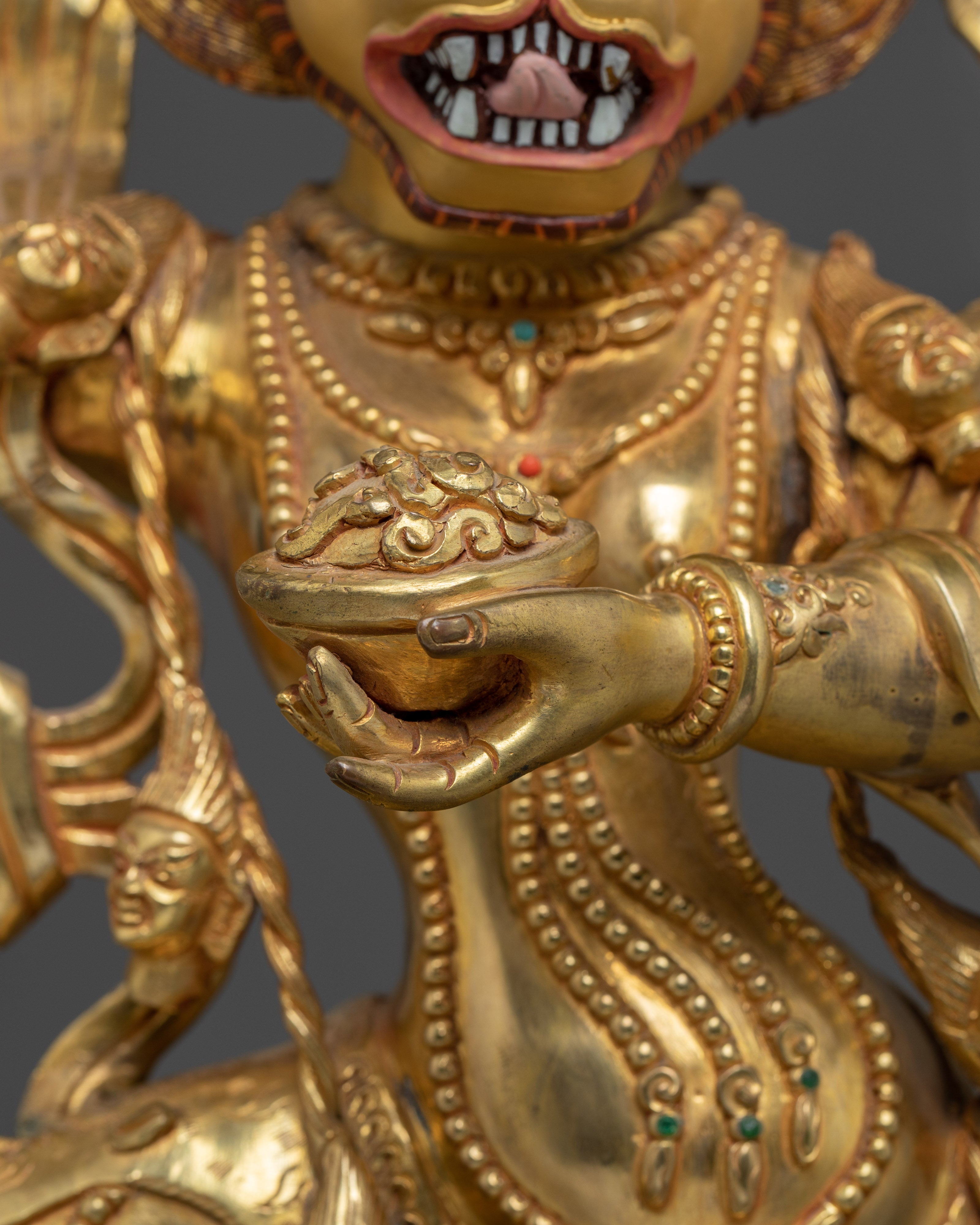 Lion Headed Dakini Simha Mukha Statue