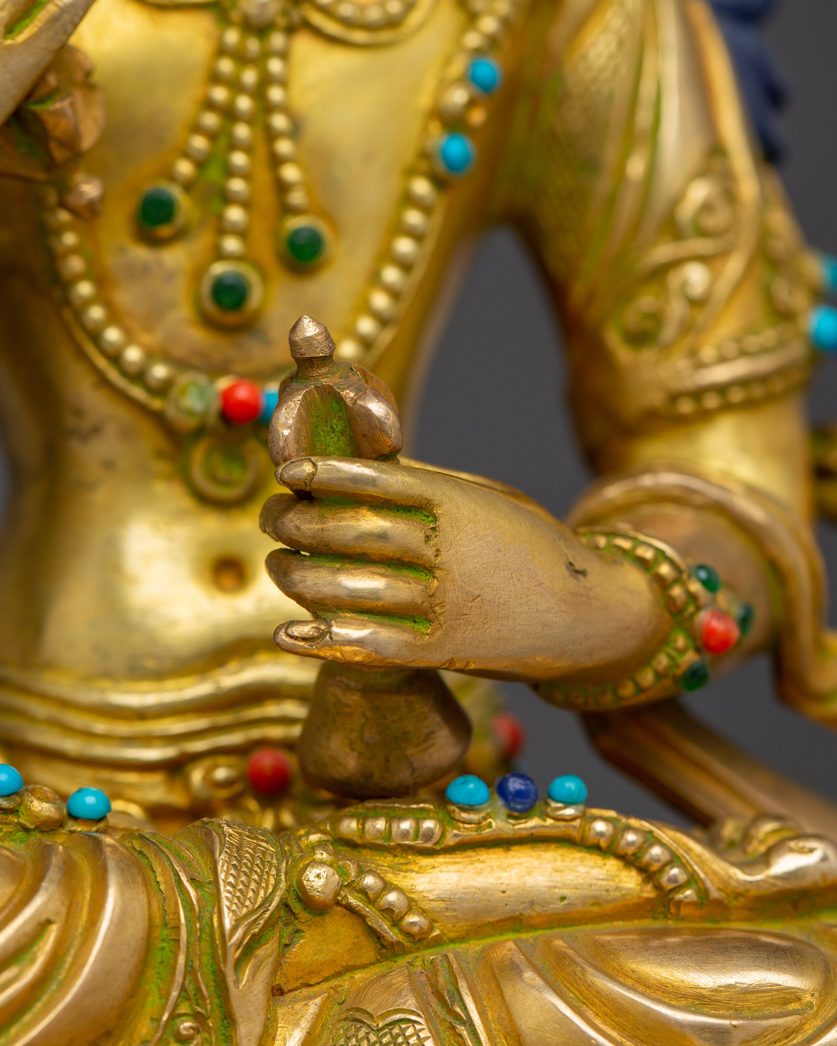 Majestic Statue of Vajrasattva: Karma Purifier Deity