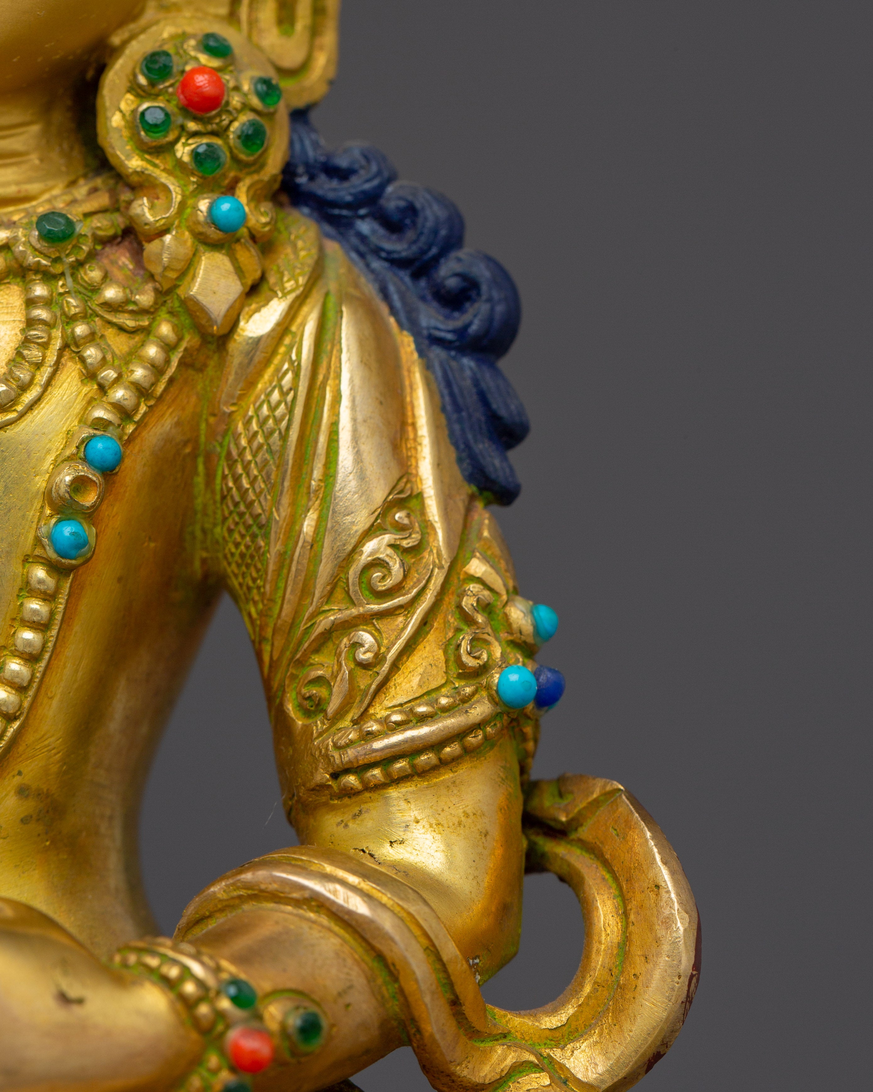 Majestic Statue of Vajrasattva: Karma Purifier Deity