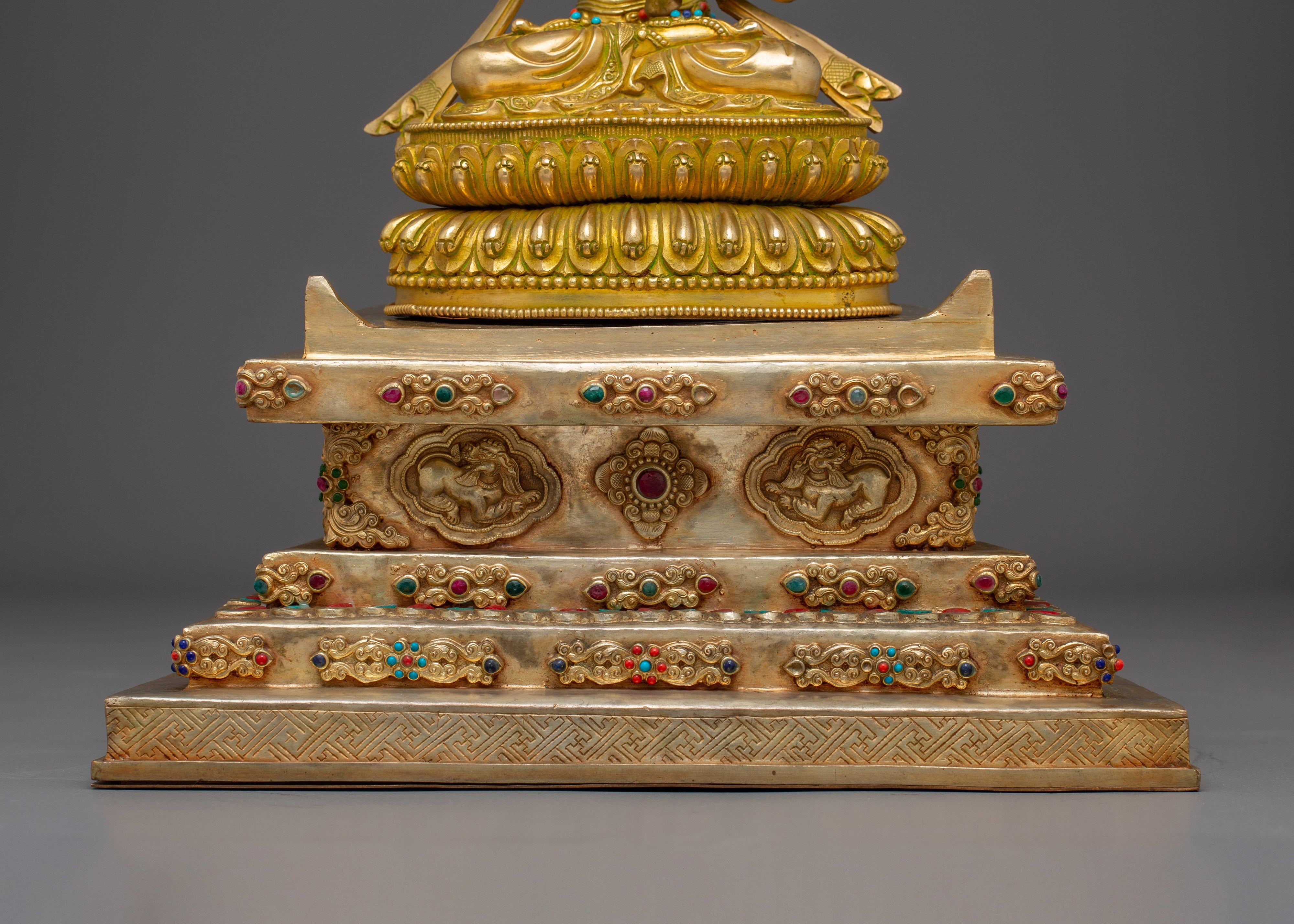 Majestic Statue of Vajrasattva: Karma Purifier Deity