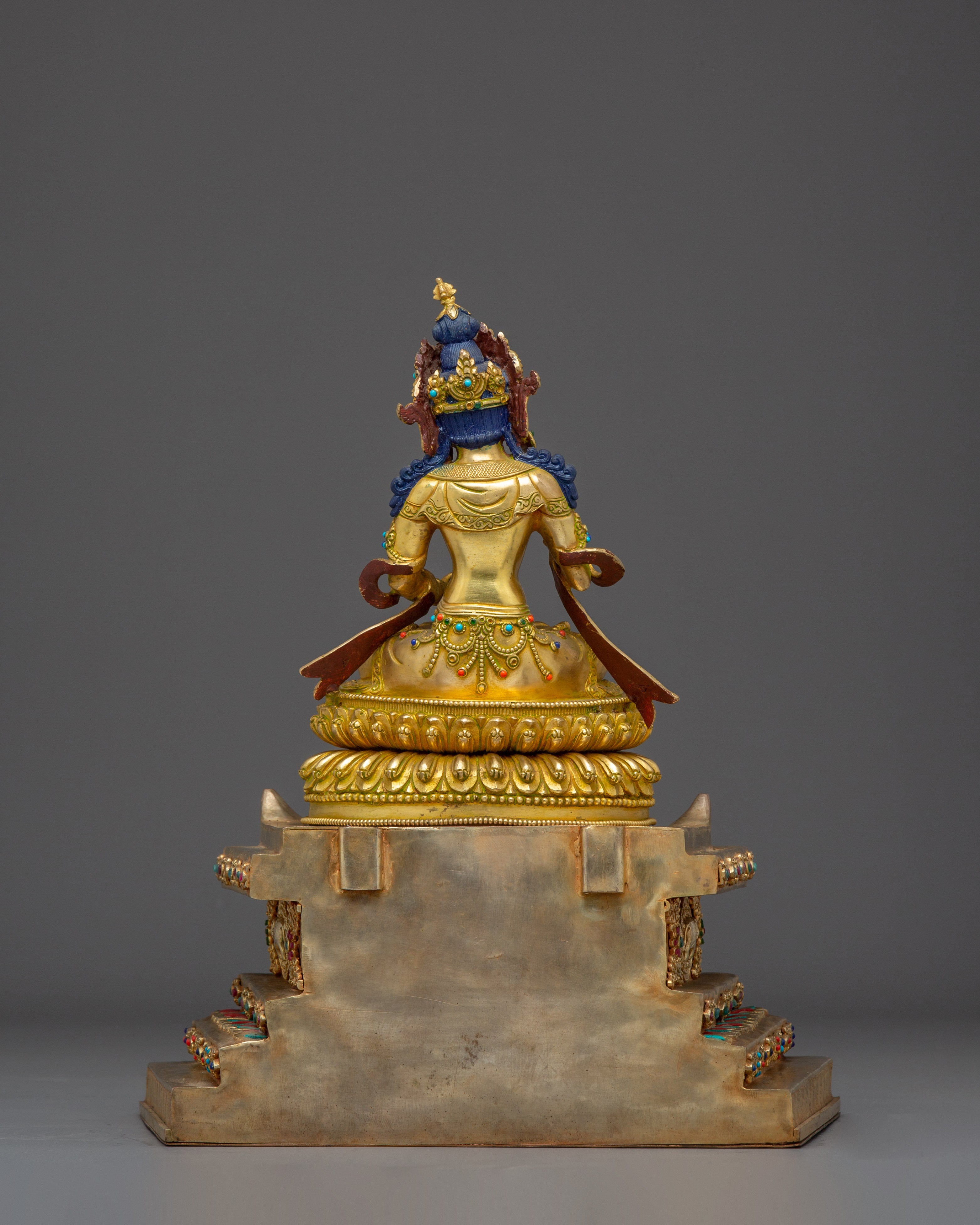Majestic Statue of Vajrasattva: Karma Purifier Deity