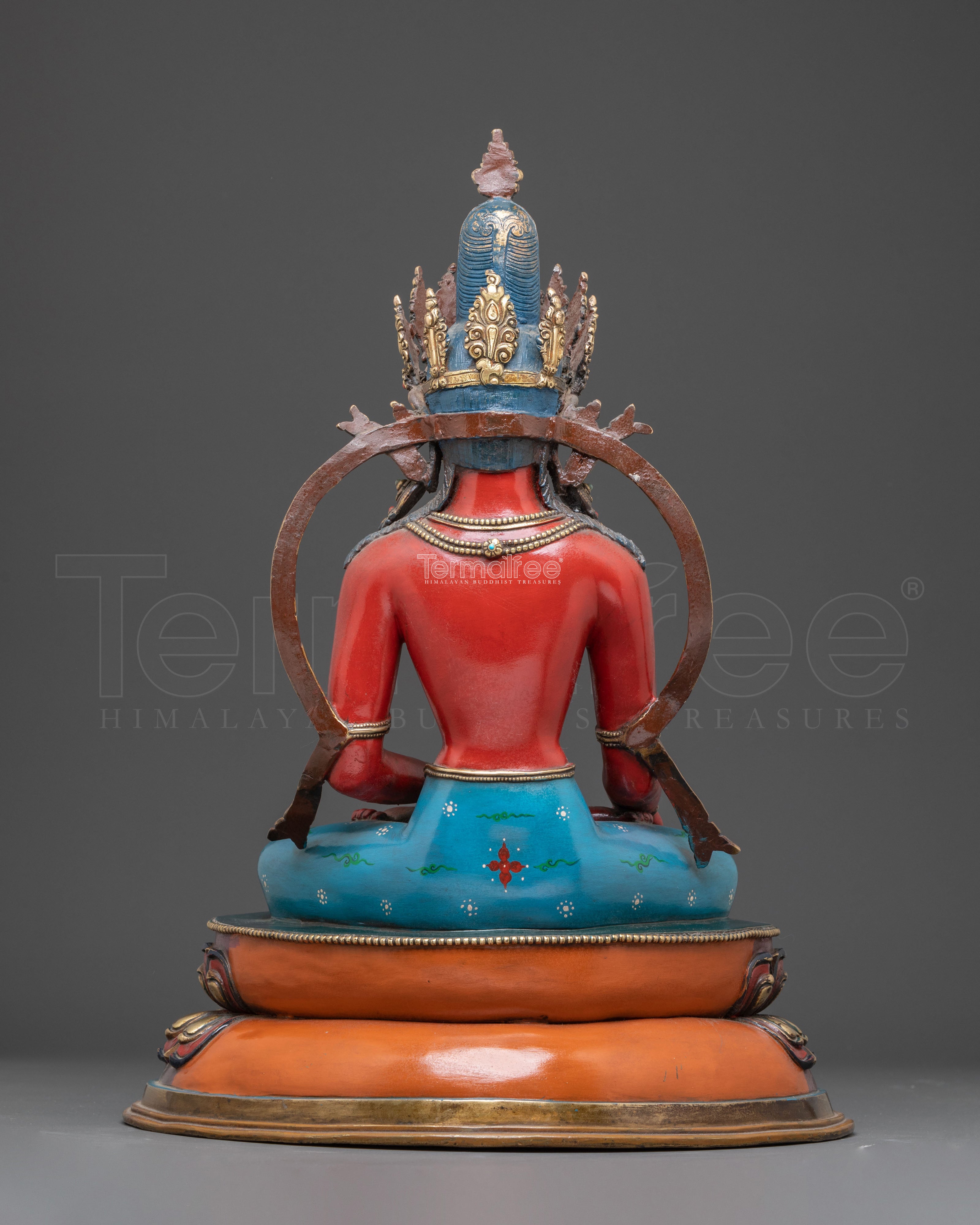 Traditional Shakyamuni Buddha Artwork - Handmade Statue