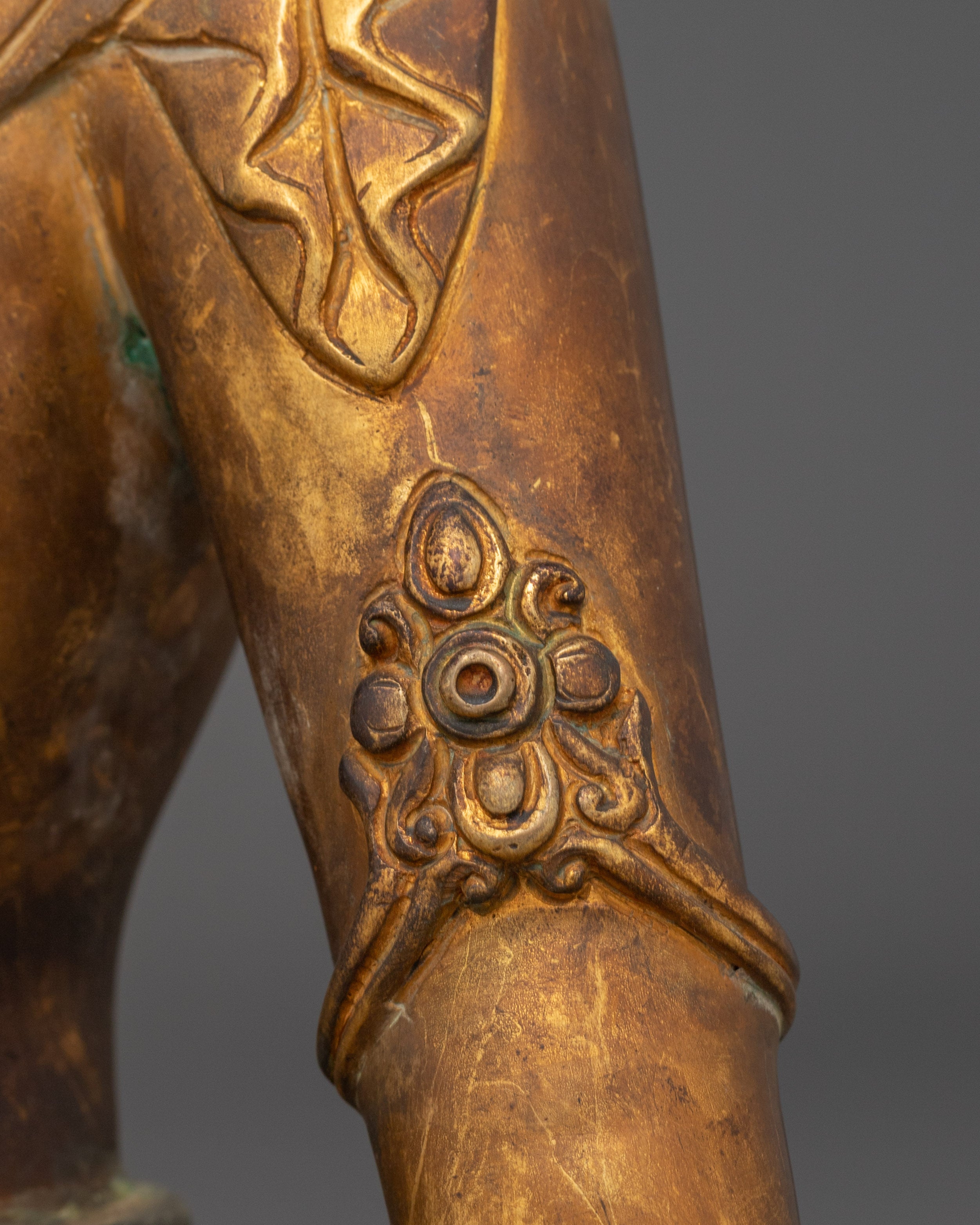 Devi Parvati Antique Finished Statue for Spiritual Decor