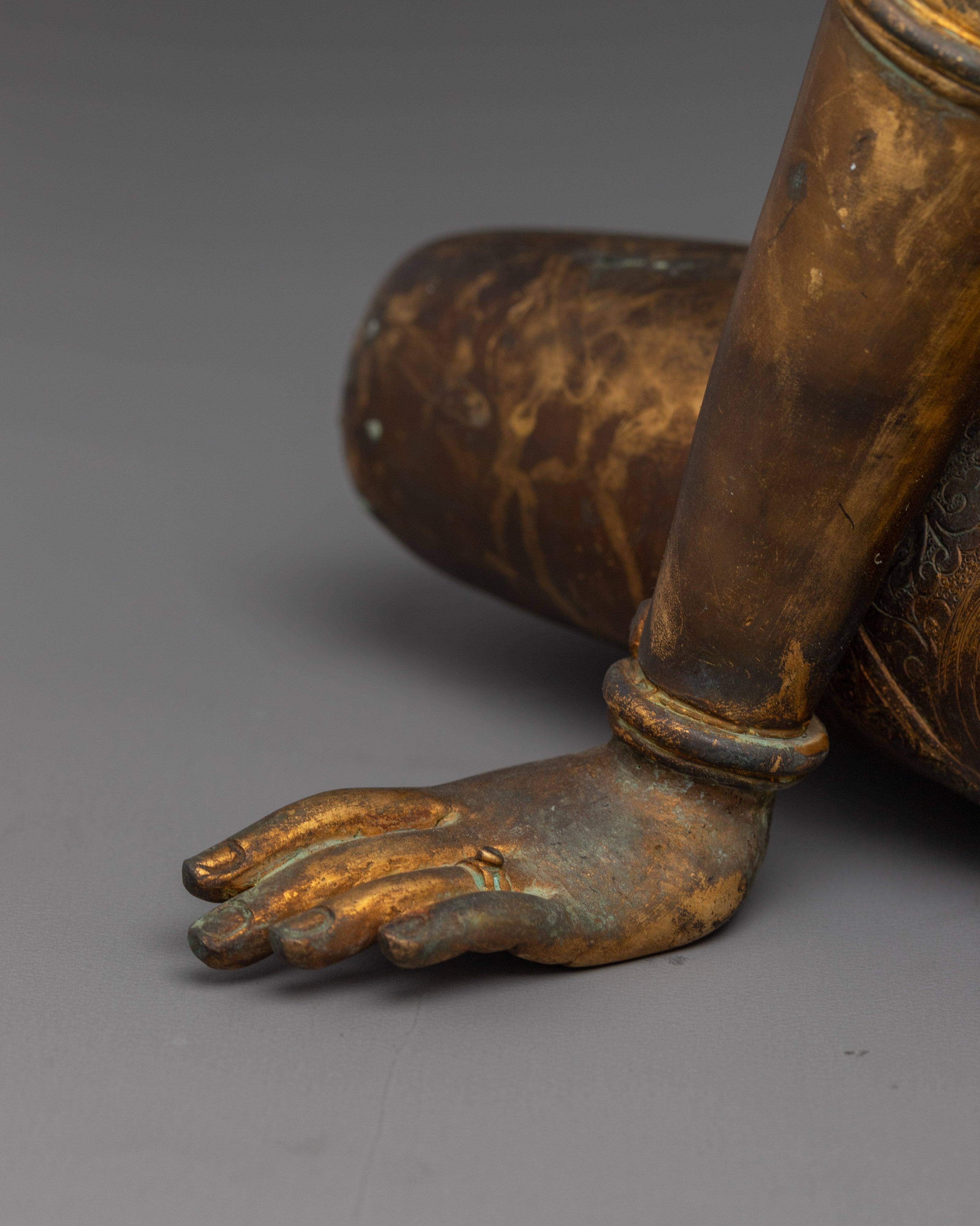 Devi Parvati Antique Finished Statue for Spiritual Decor