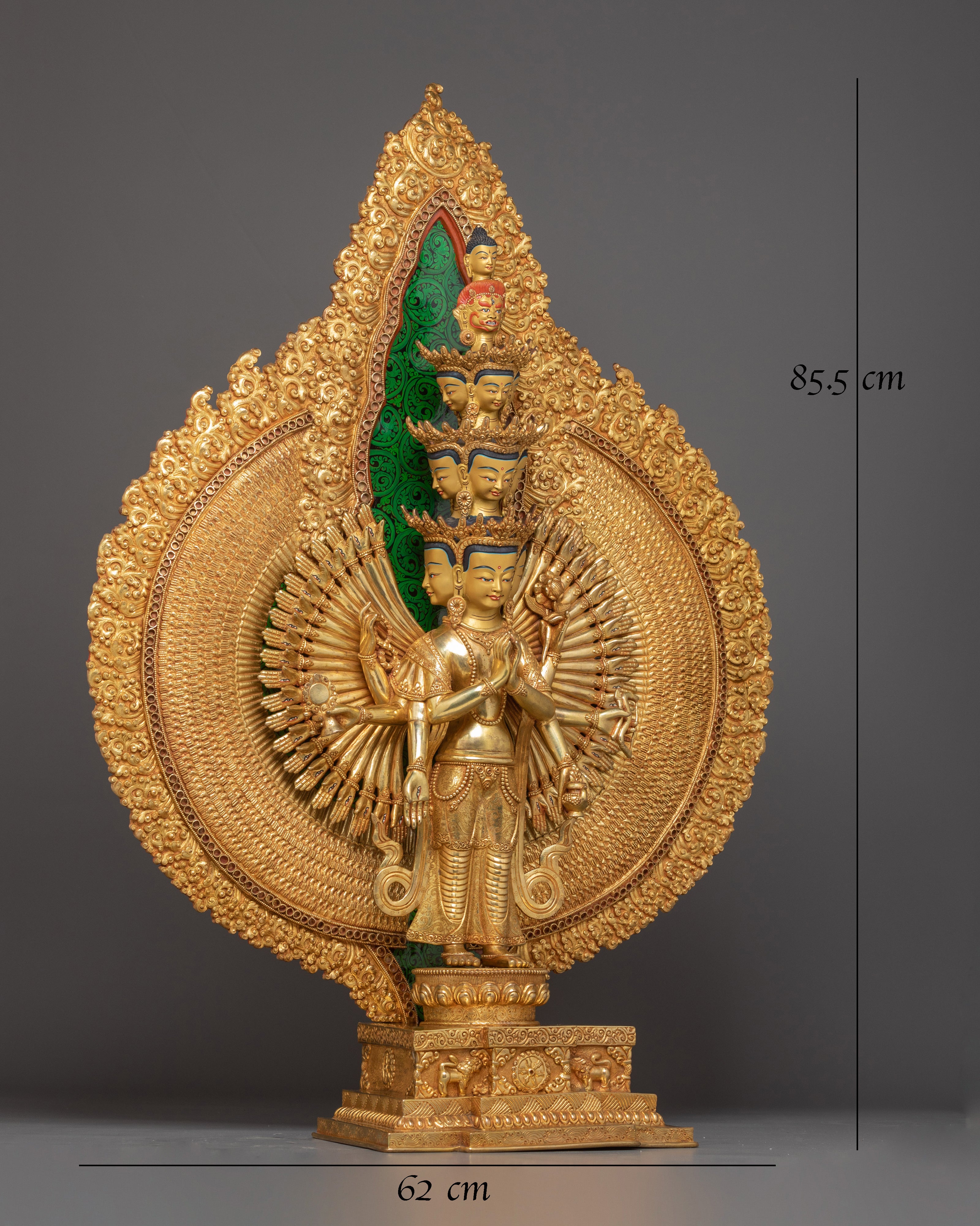 Divine Bodhisattva 1000 Armed Chenrezig Statue