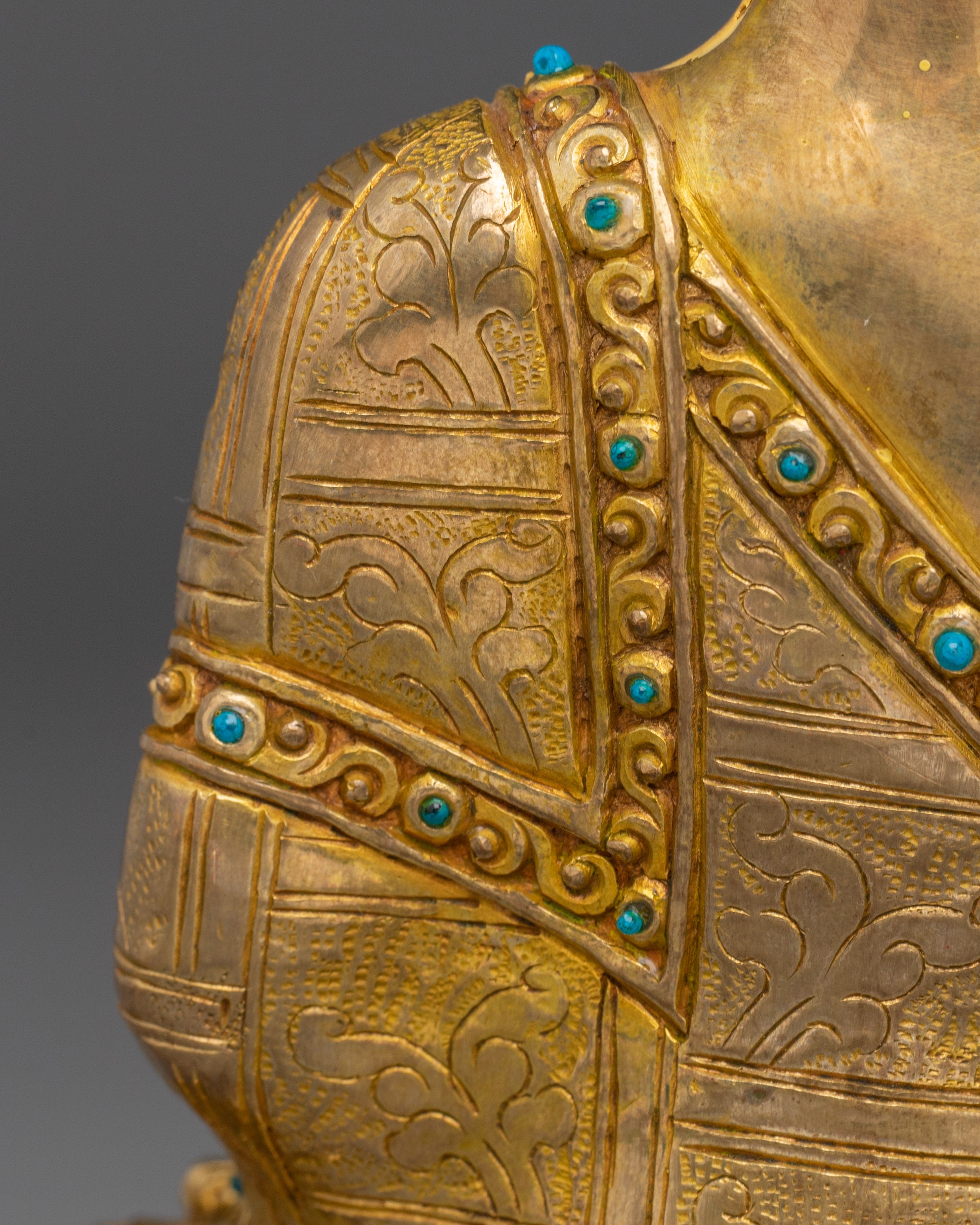 Golden Sculpture of Shakyamuni Buddha | The Sage of Shakyas