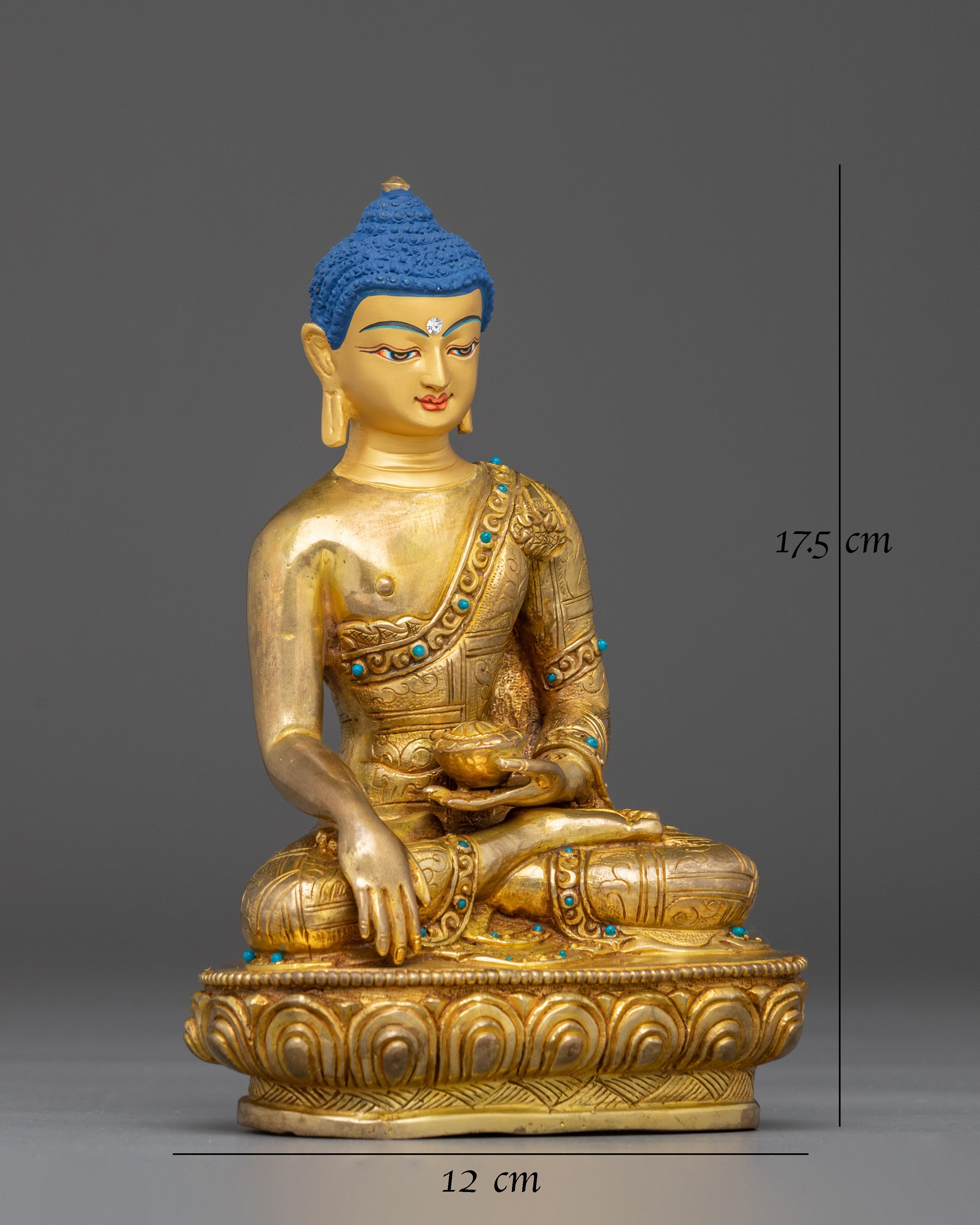 Golden Sculpture of Shakyamuni Buddha