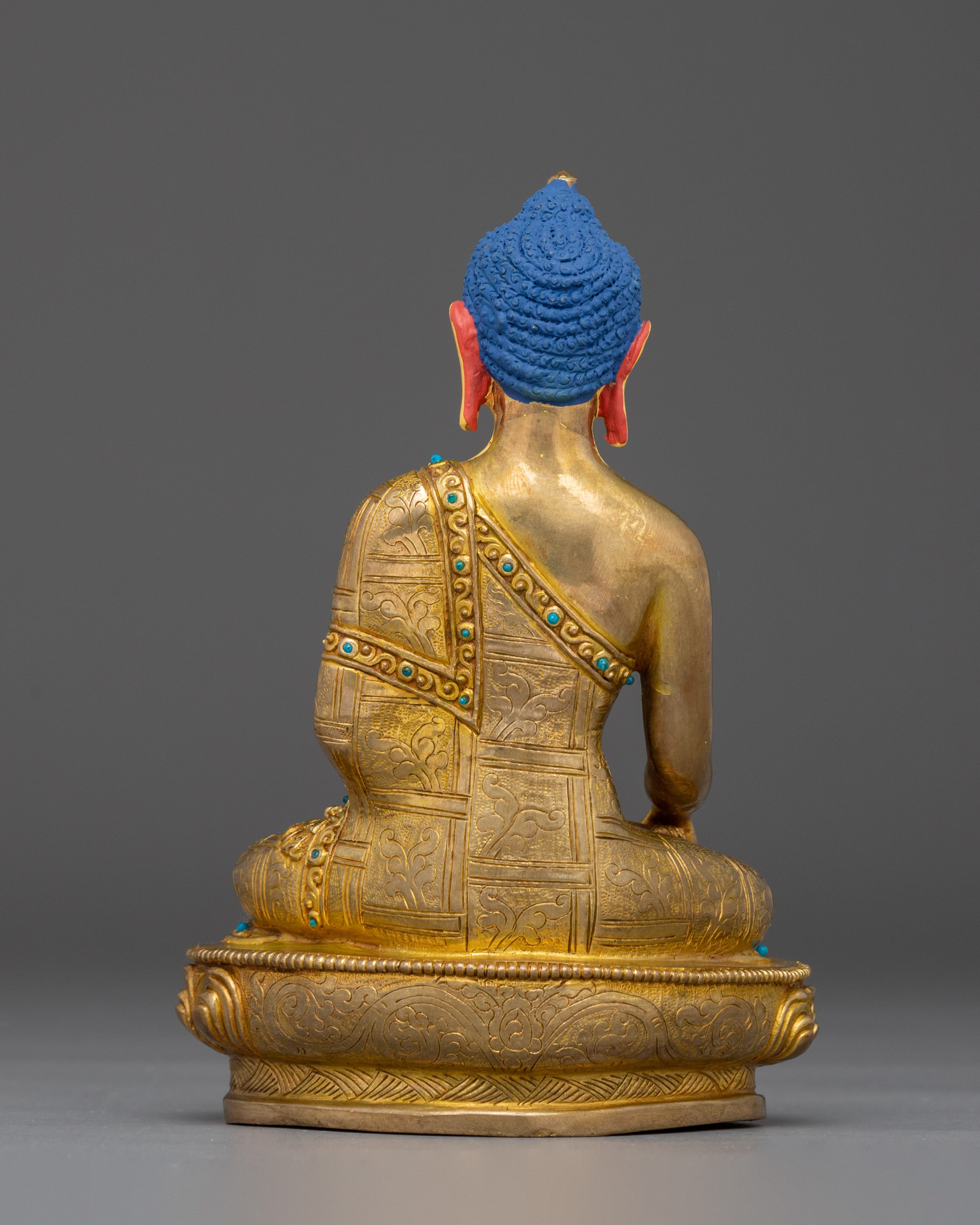 Golden Sculpture of Shakyamuni Buddha | The Sage of Shakyas