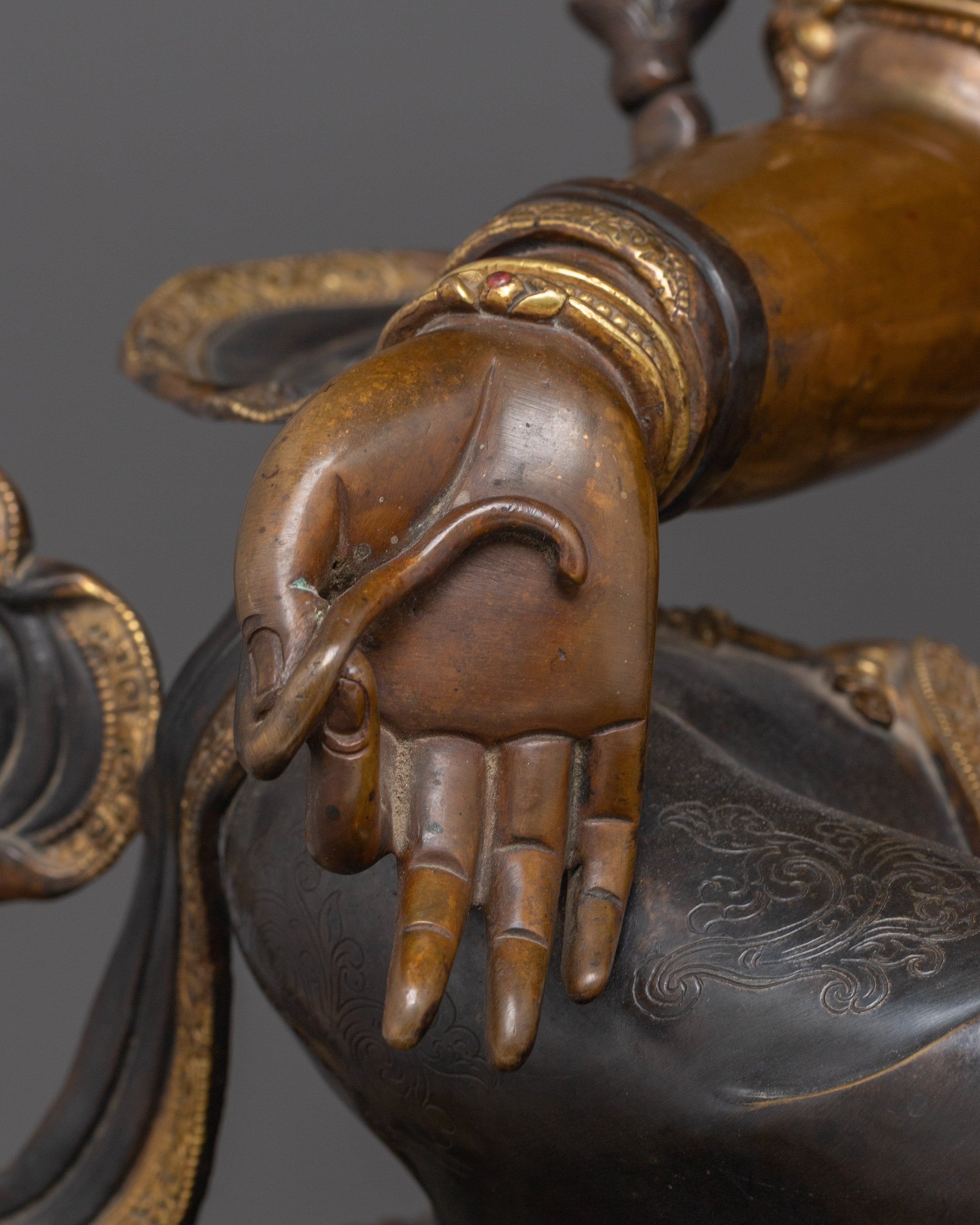 Handmade Statue of Mother Green Tara | Mother of All Buddhas