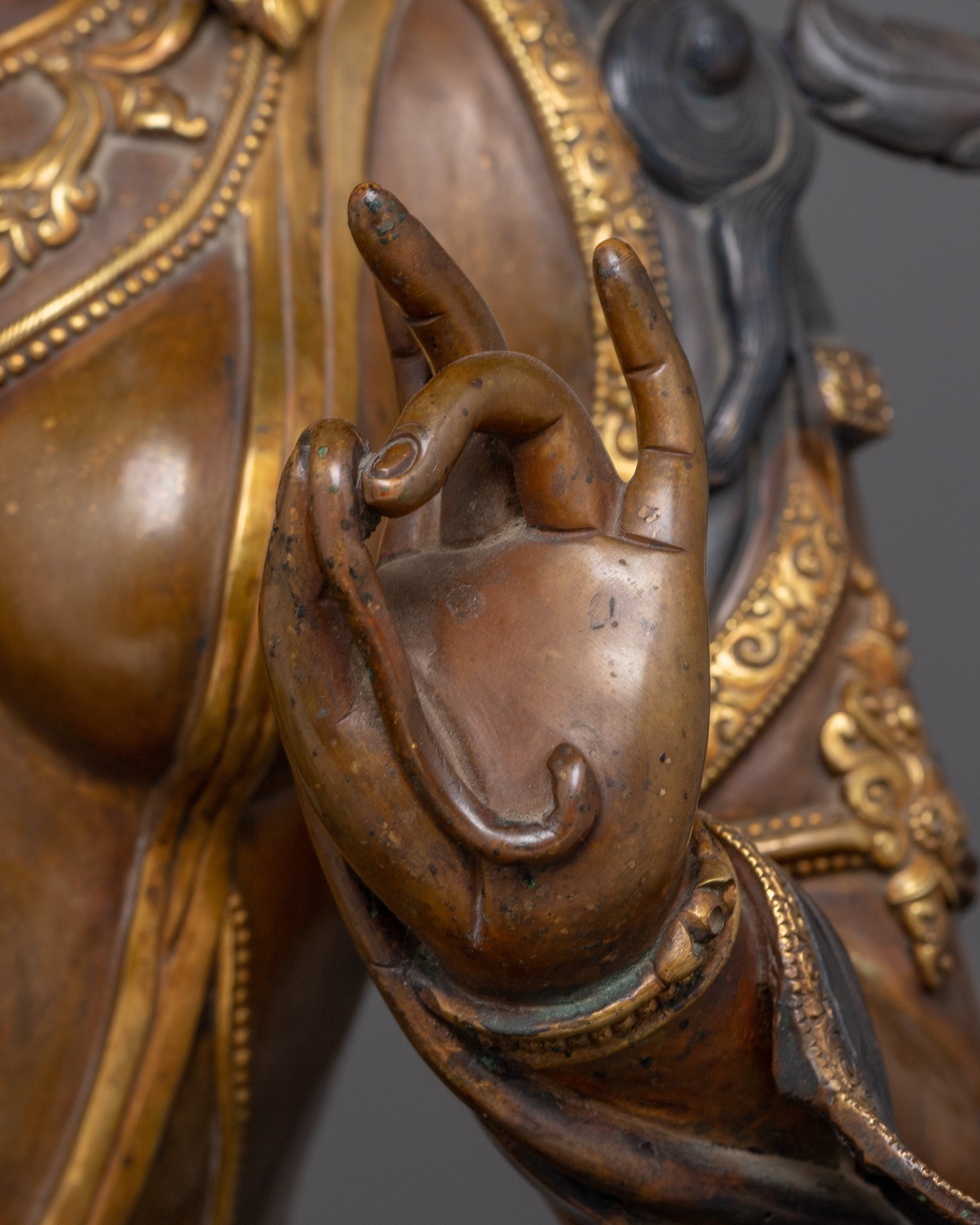 Handmade Statue of Mother Green Tara | Mother of All Buddhas