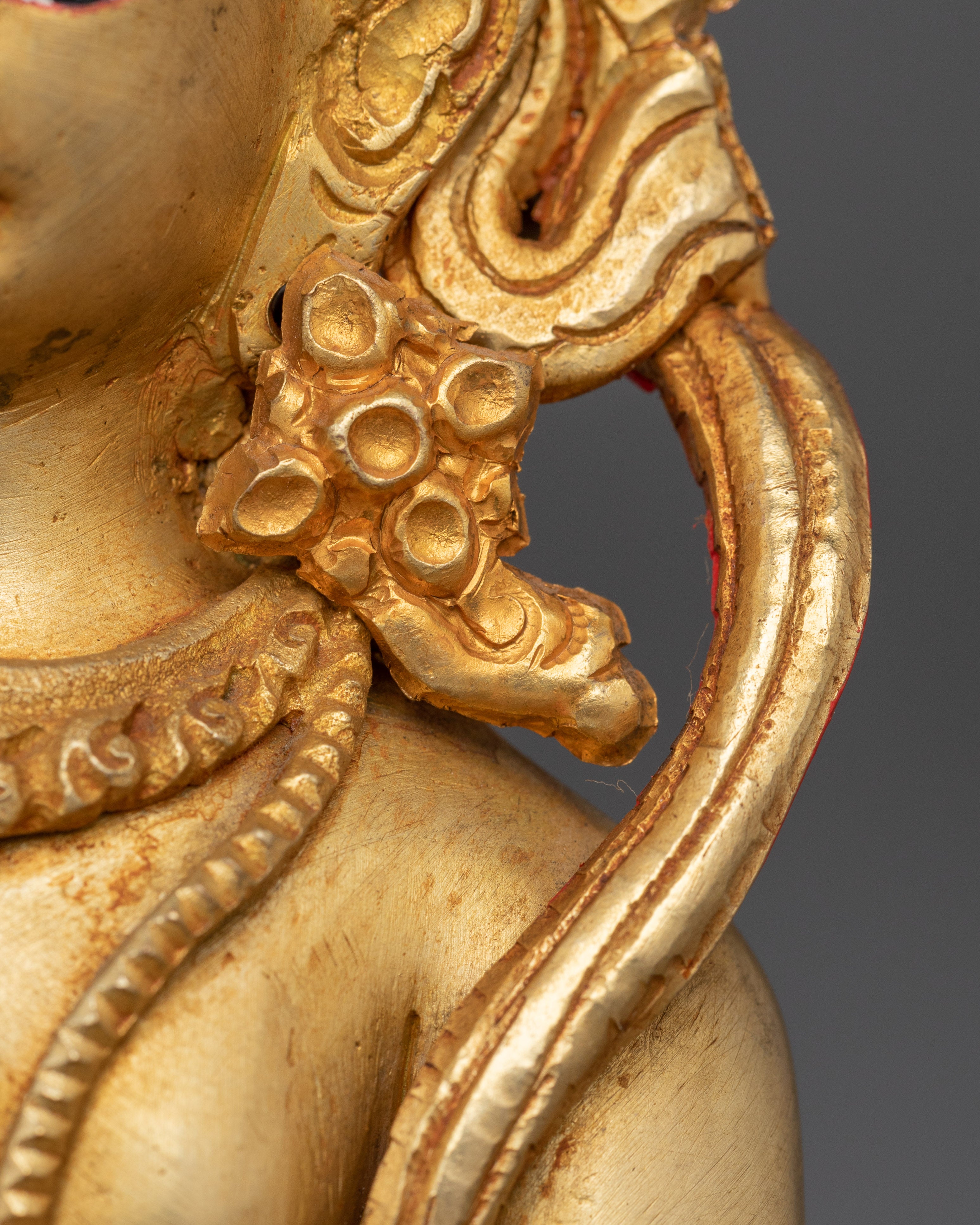 Vajradhara and White Tara Statue Set