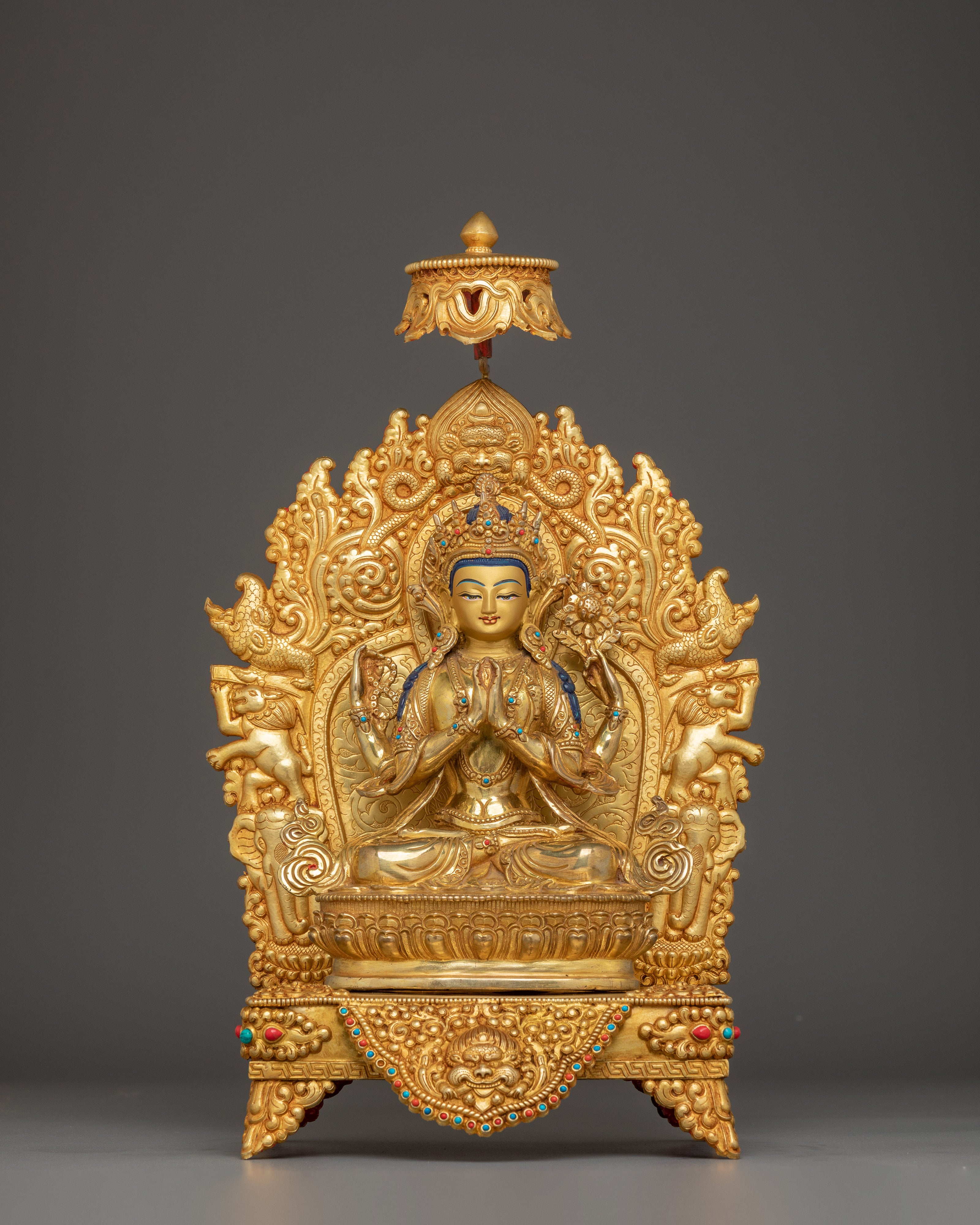 chenrezig-on-throne