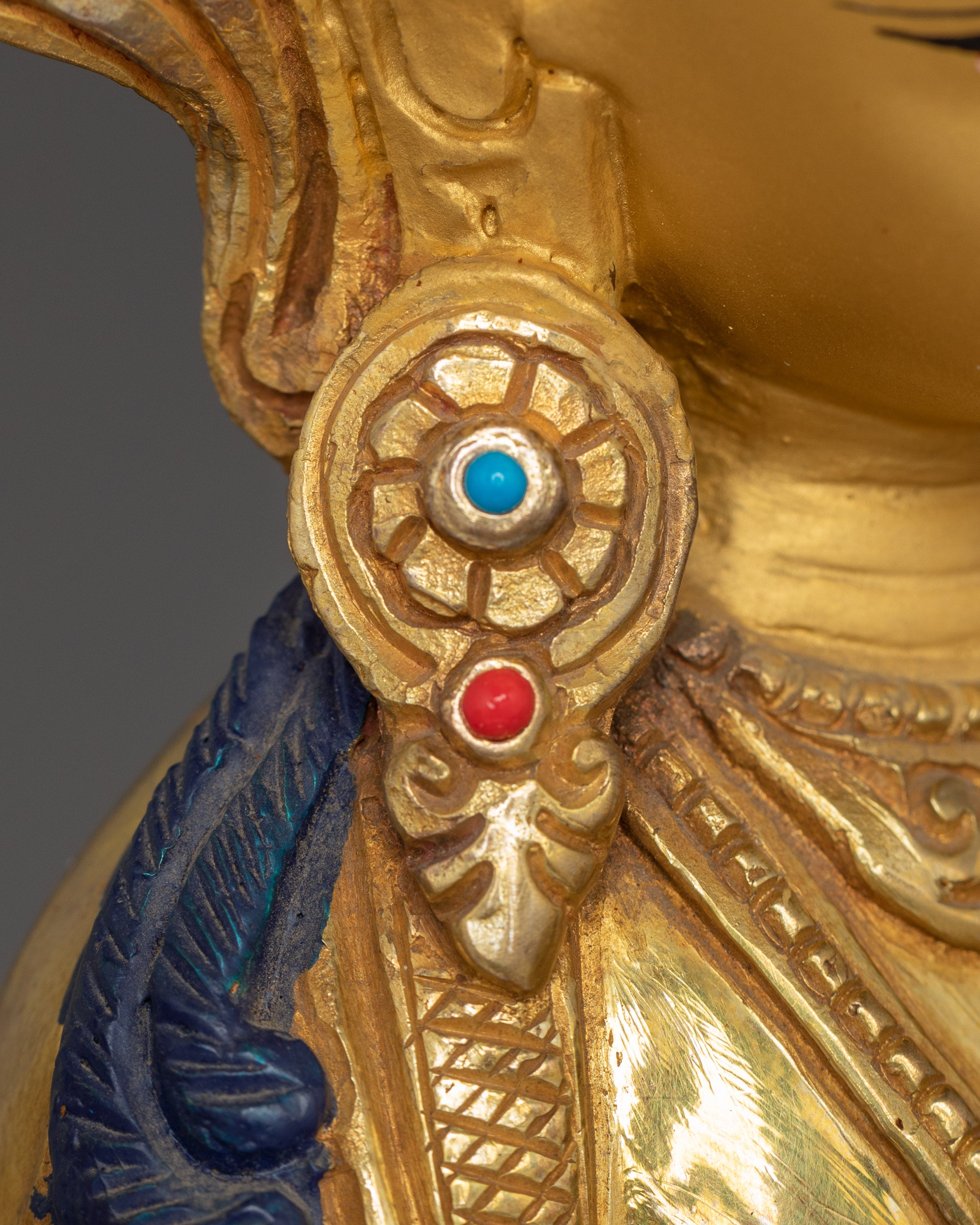 Chenrezig on Throne: The Compassionate Bodhisattva