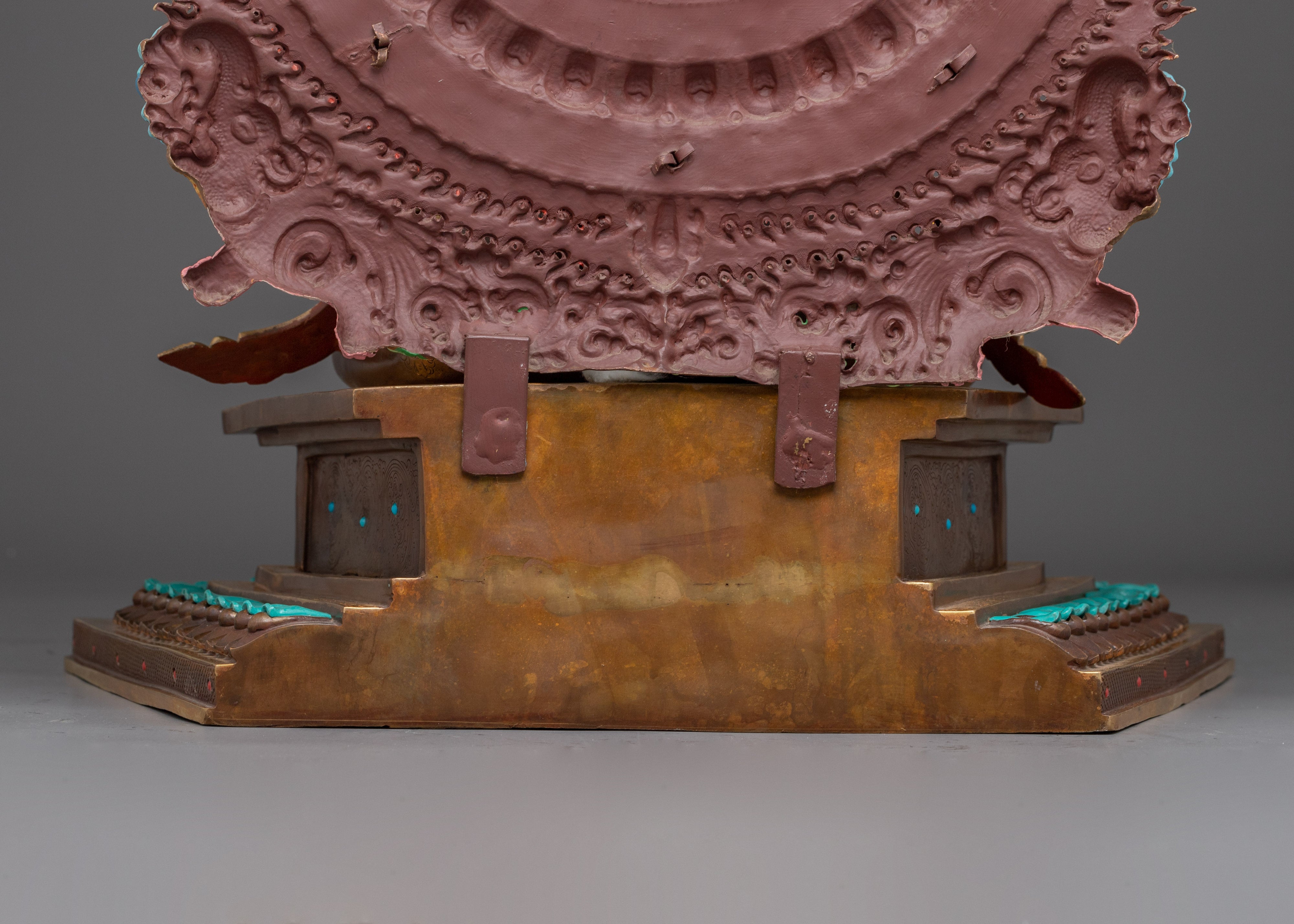 Dzambhala on Throne - Buddhist Wealth God