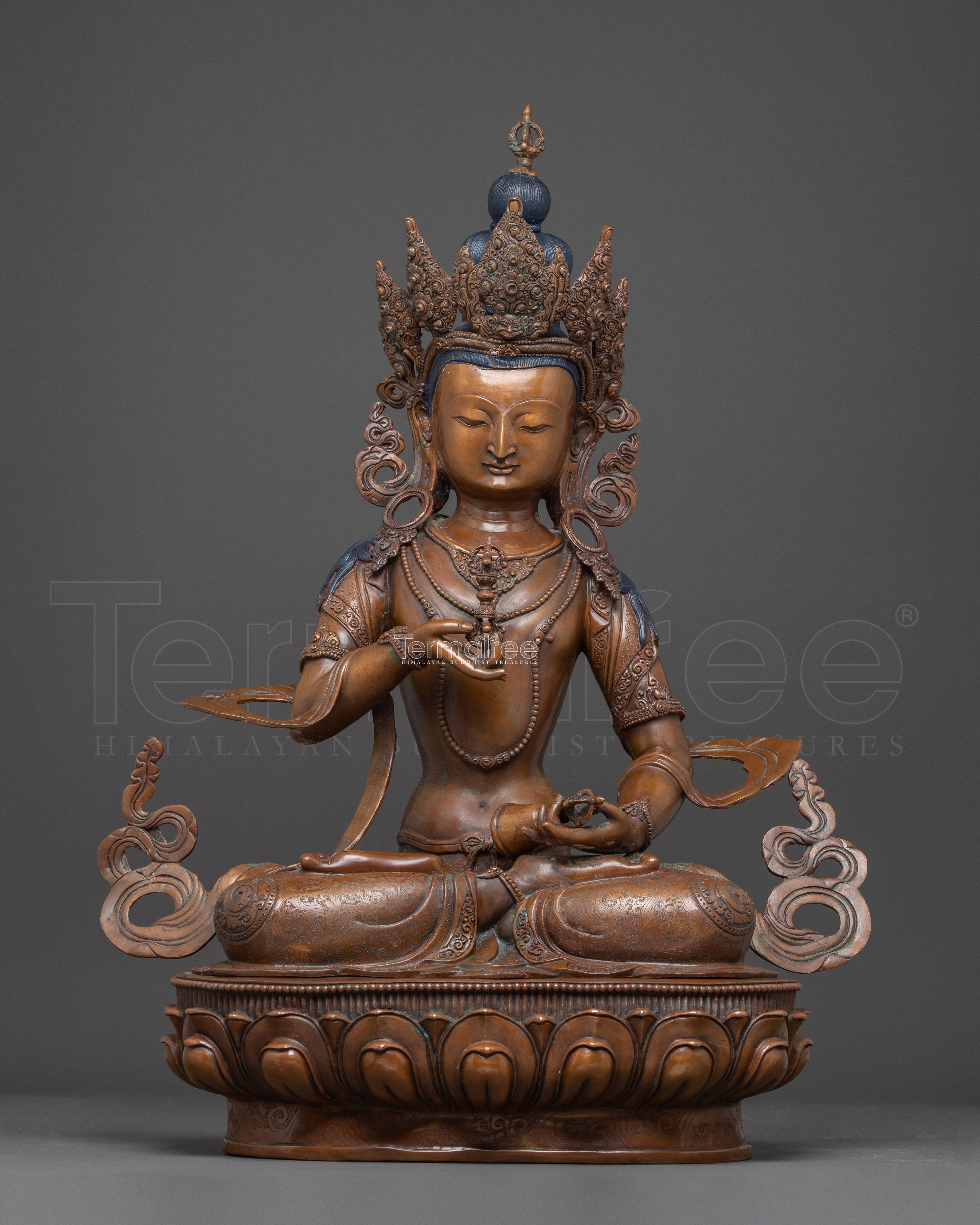 Spiritual Purifier Varjasattva Icon: Handcrafted Himalayan Art