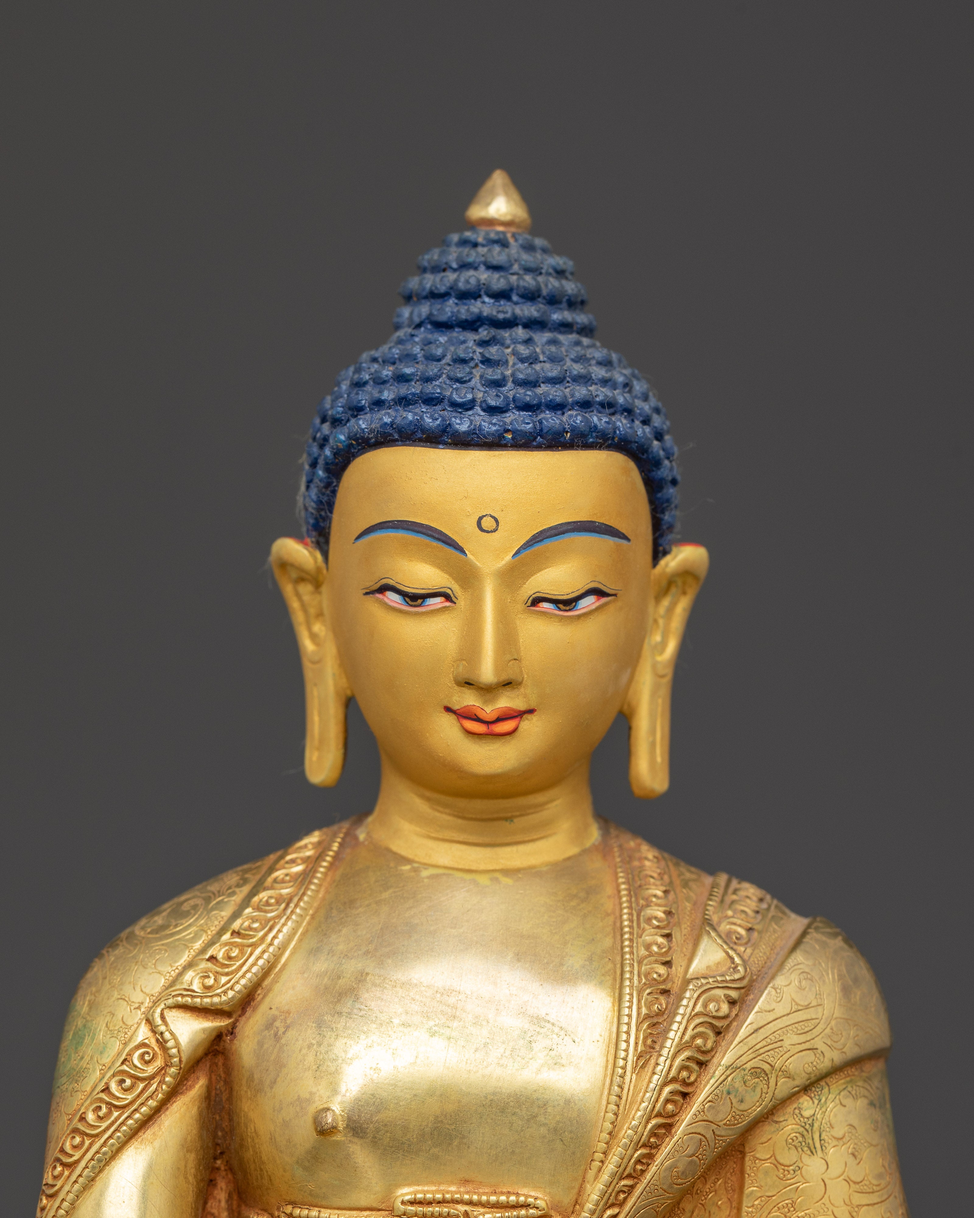 Spiritual Guide Shakyamuni Buddha Art: The Enlightened One