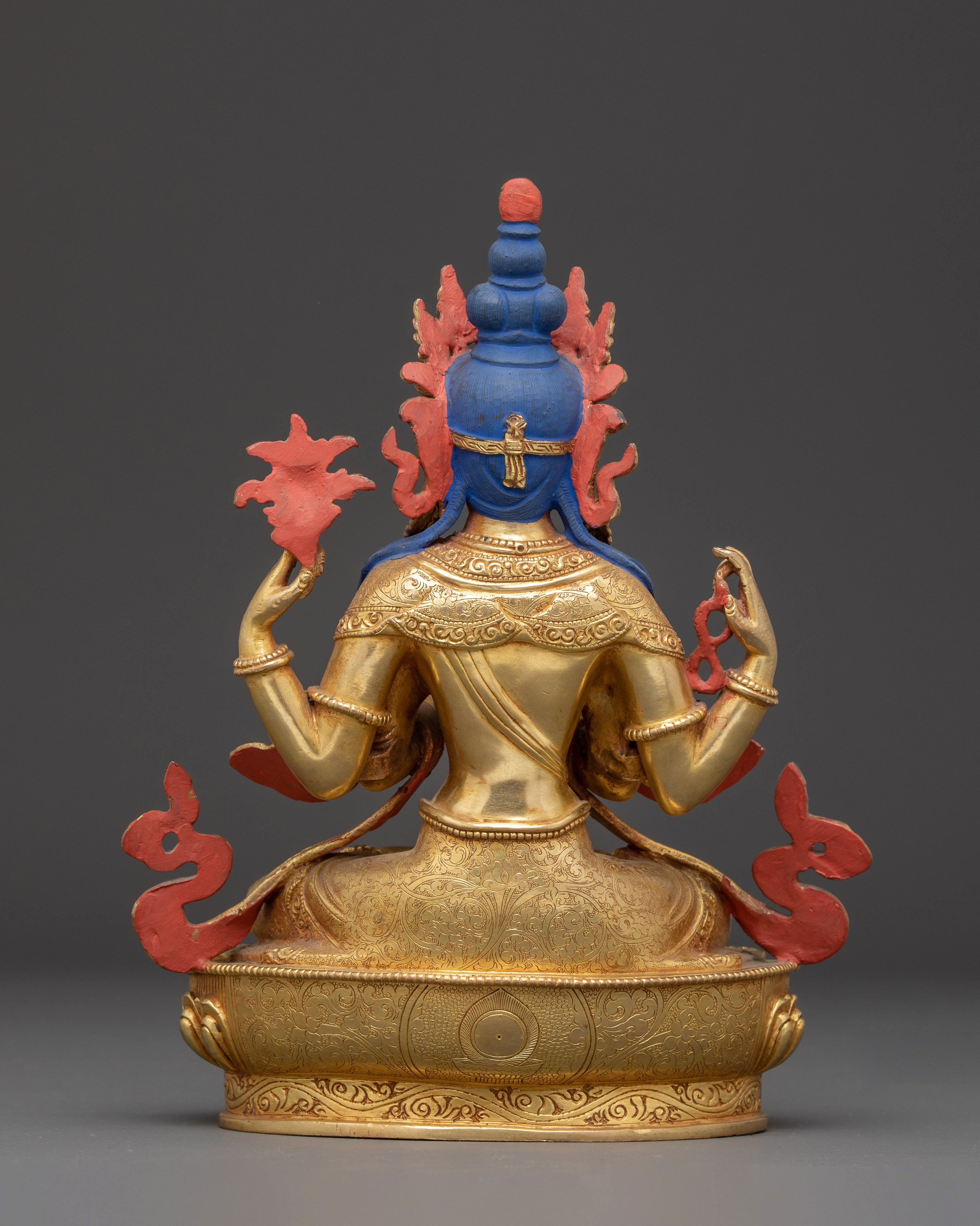 8.7 Inch Chenrezig Statue | Bodhisattva of Compassion