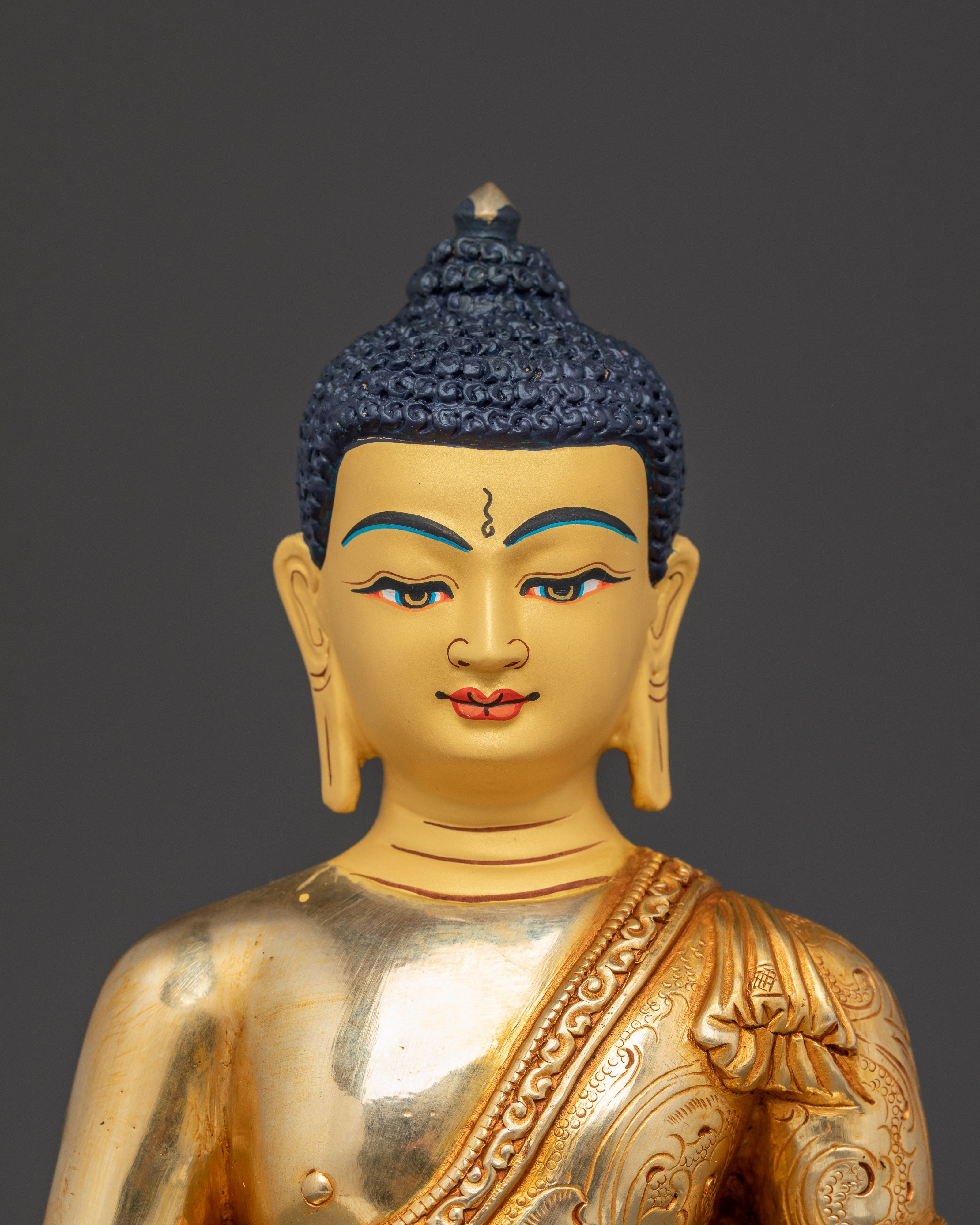 Buddha of Pure Land Amitabha Statue | Golden Statue of Dharmakara