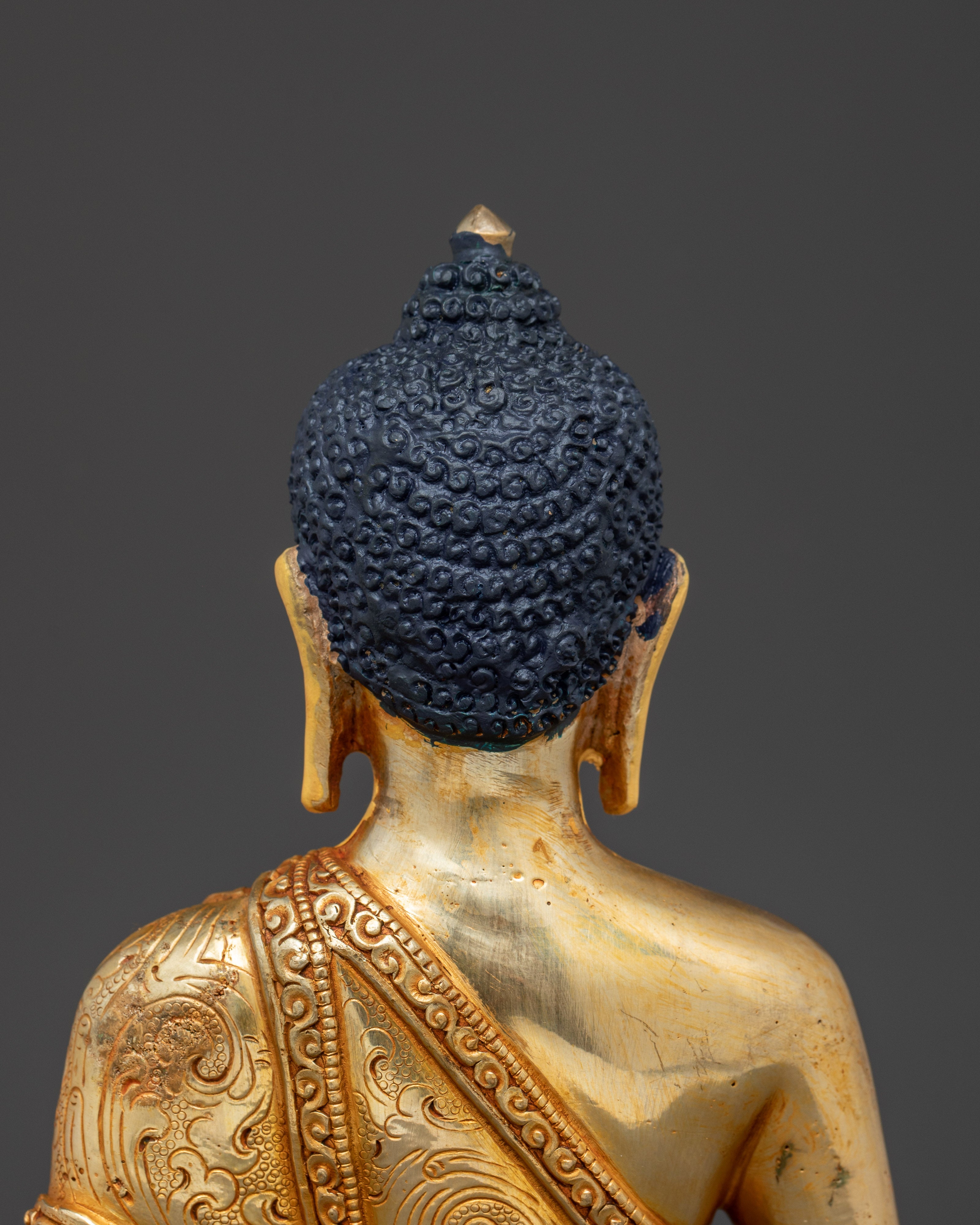 Buddha of Pure Land Amitabha Statue | Golden Statue of Dharmakara