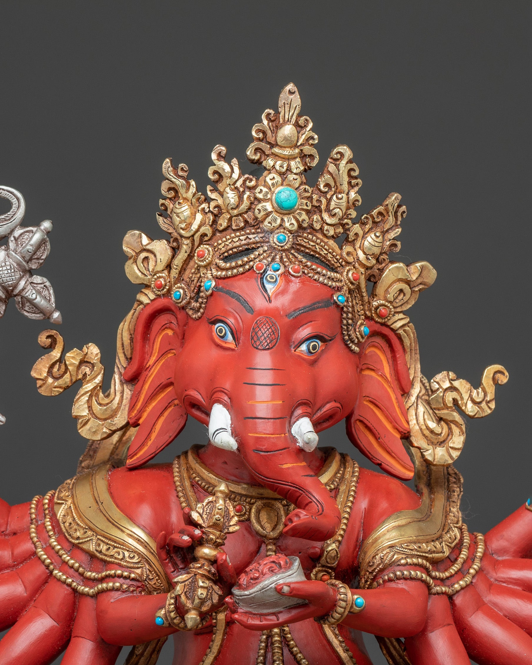Multi-armed Ganesha: Embodiment of Intelligence and Wisdom