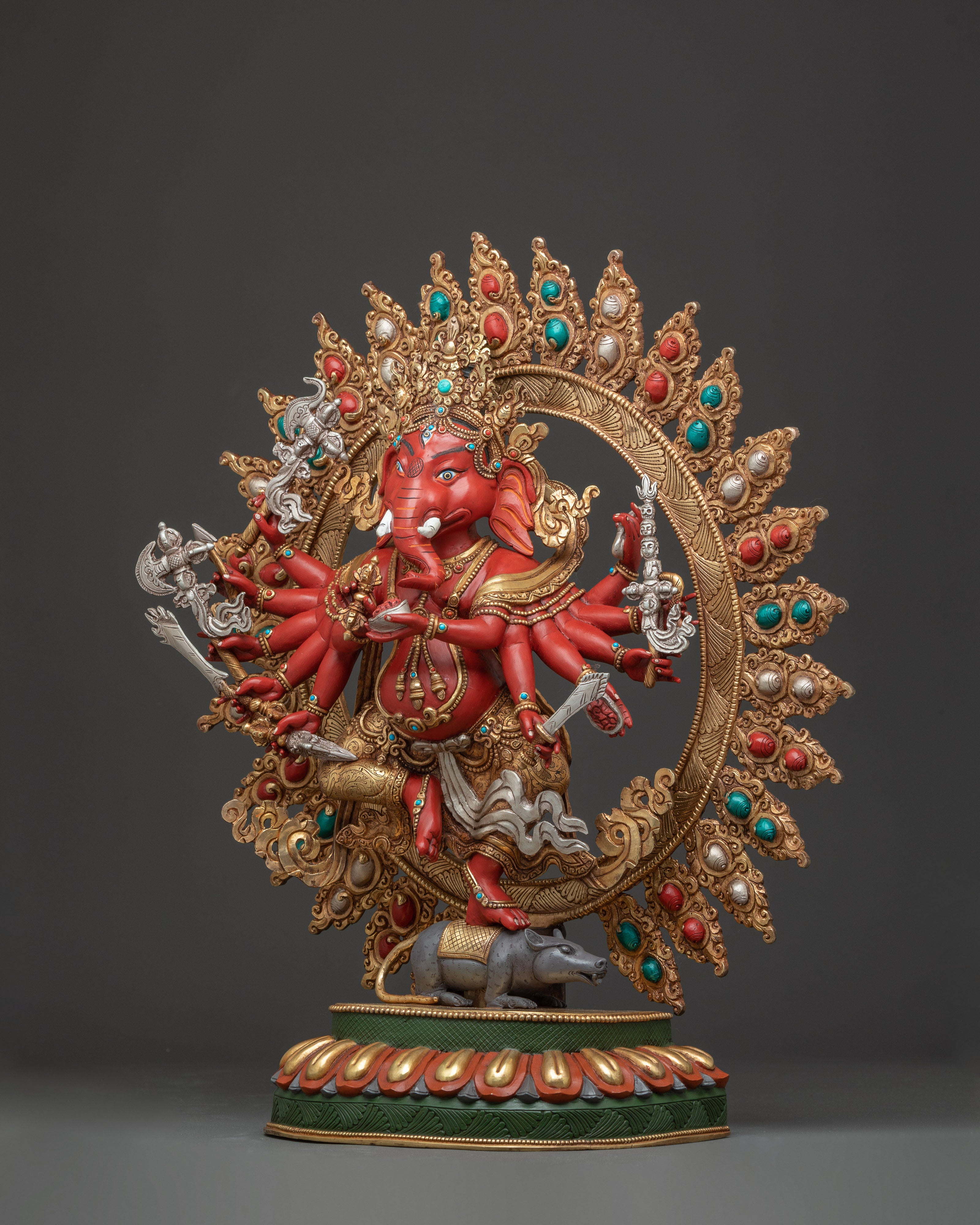 Multi-armed Ganesha: Embodiment of Intelligence and Wisdom