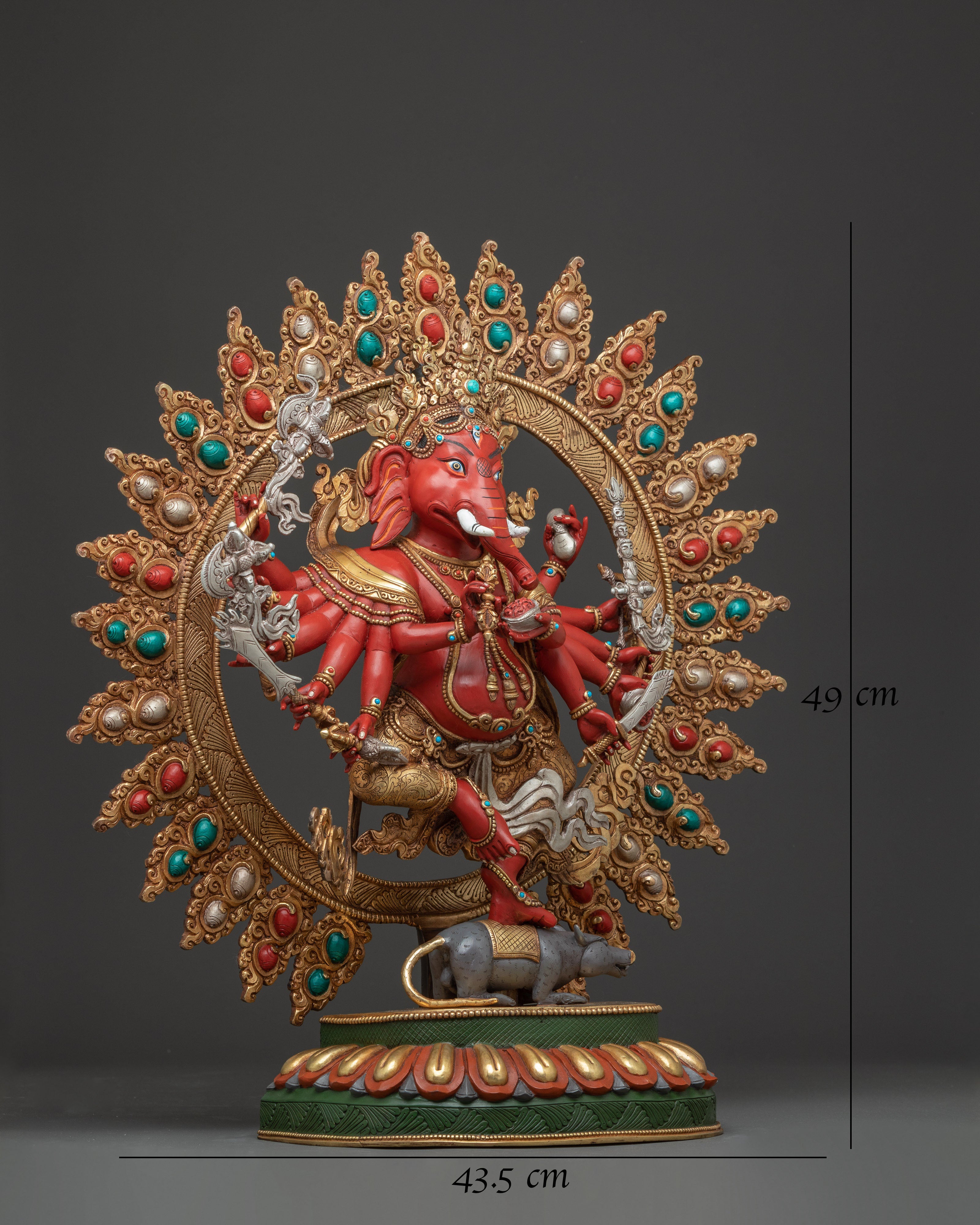 Multi-armed Ganesha: Embodiment of Intelligence and Wisdom