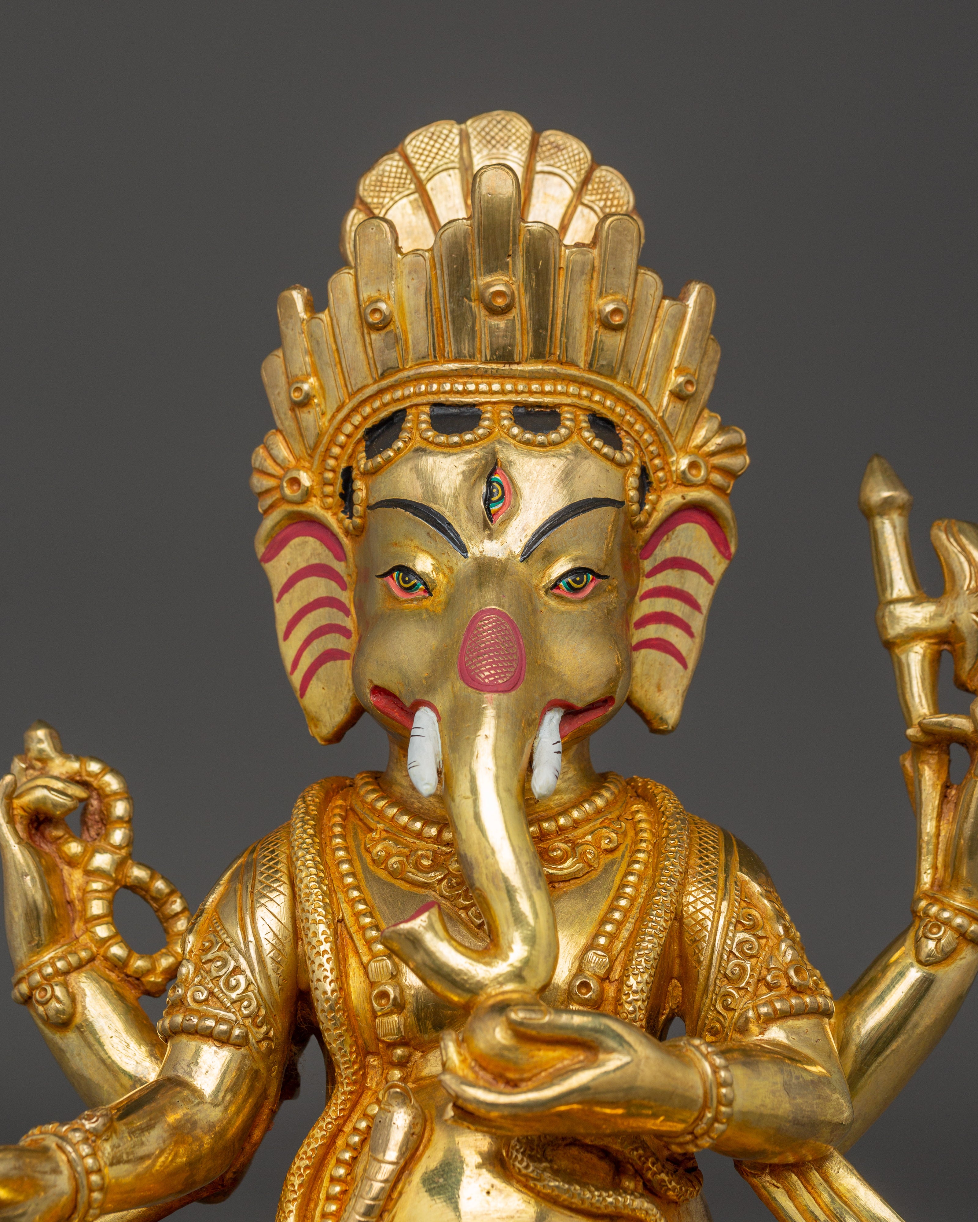 Sacred Ganesh Statue Hindu Deity for Wisdom