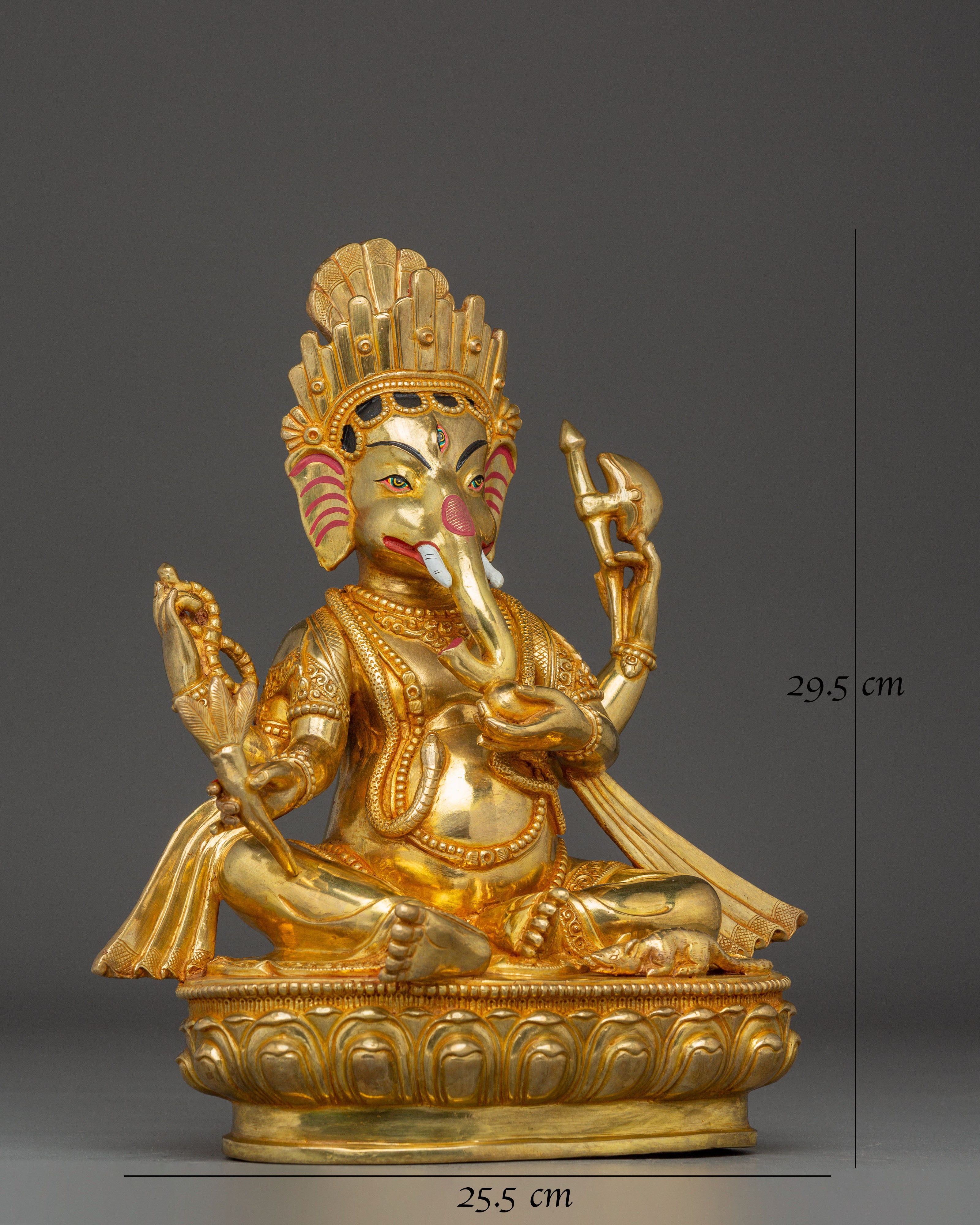 Sacred Ganesh Statue Hindu Deity for Wisdom