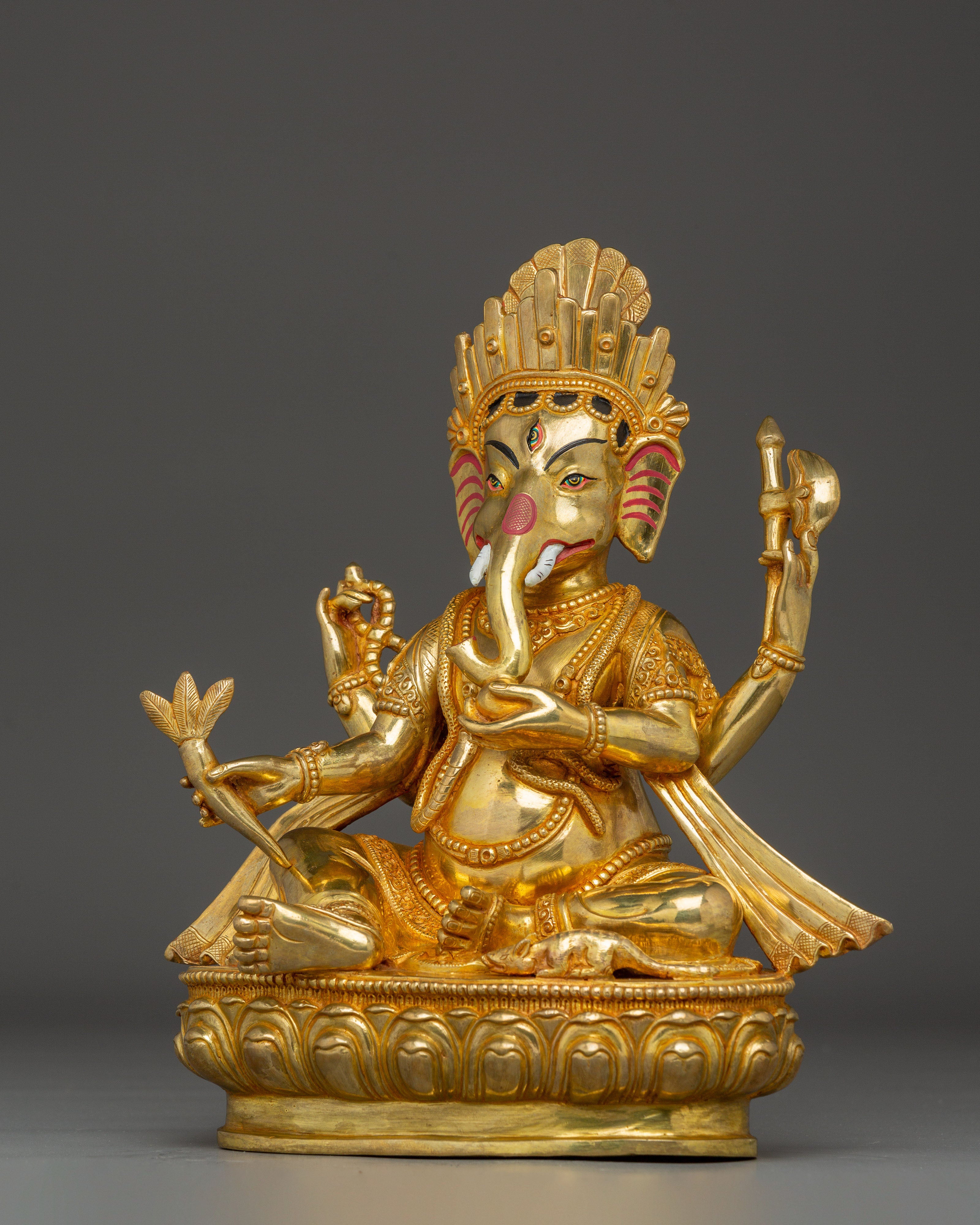 Sacred Ganesh Statue Hindu Deity for Wisdom