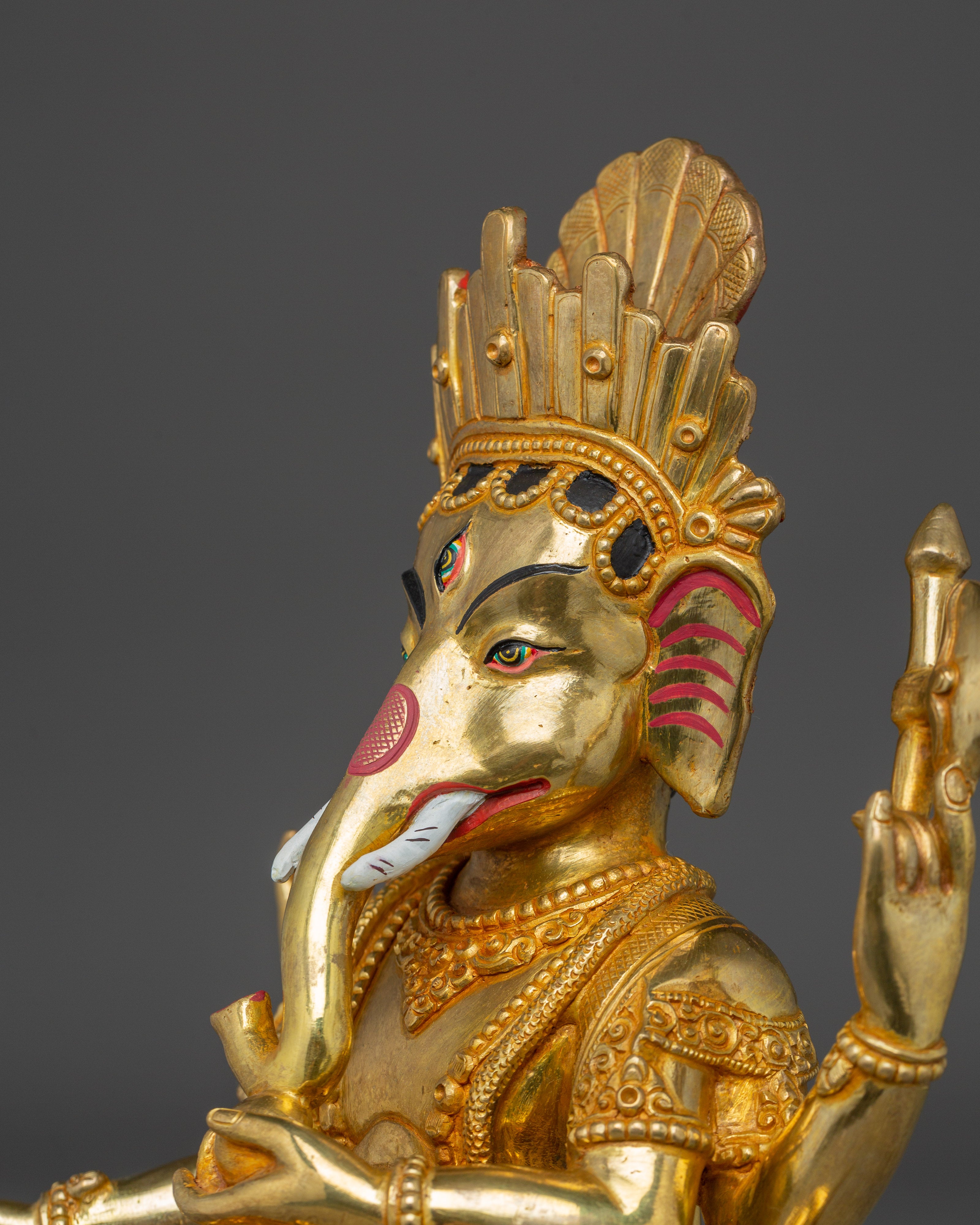 Sacred Ganesh Statue Hindu Deity for Wisdom