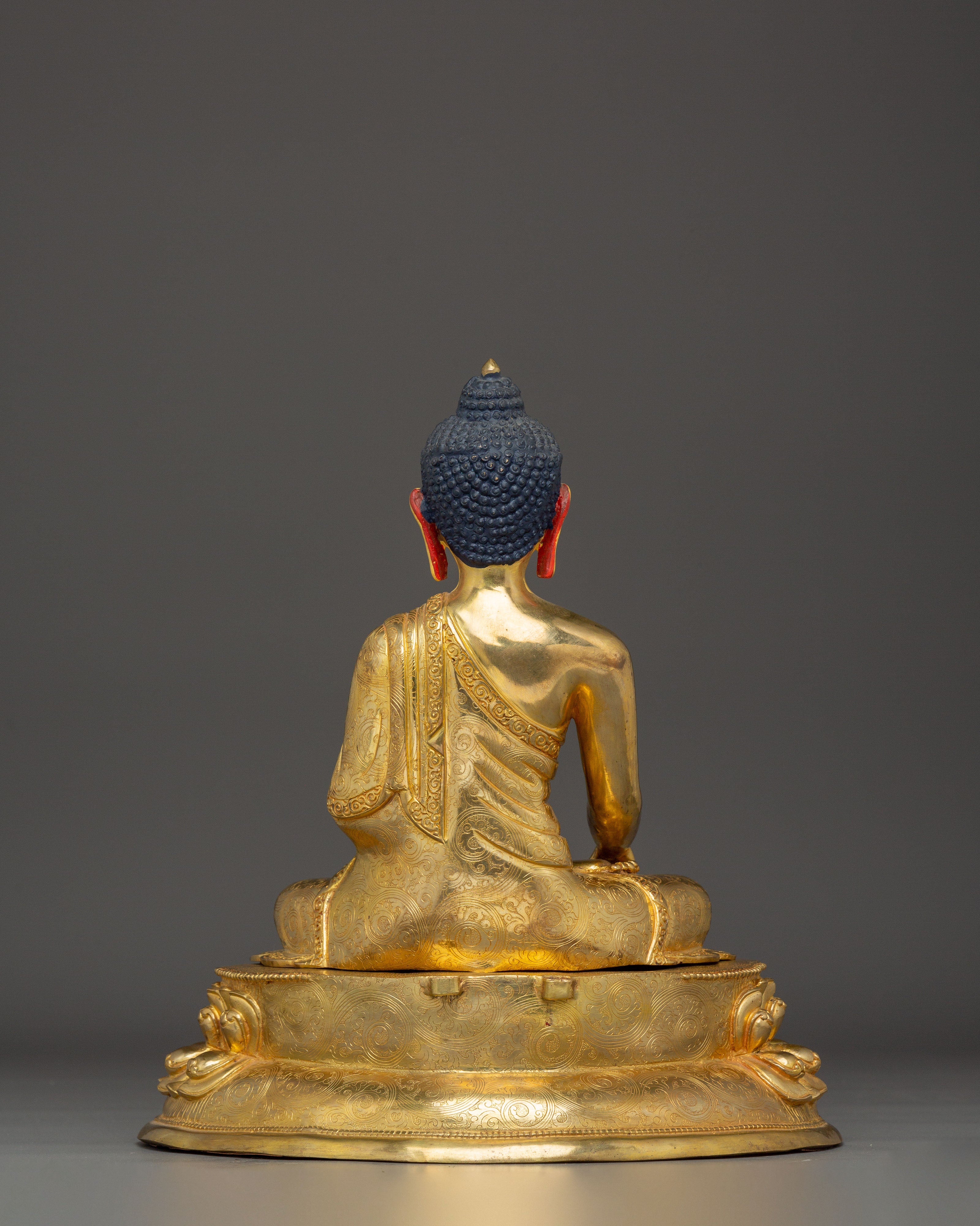 Tibetan Golden Shakyamuni Buddha Artwork