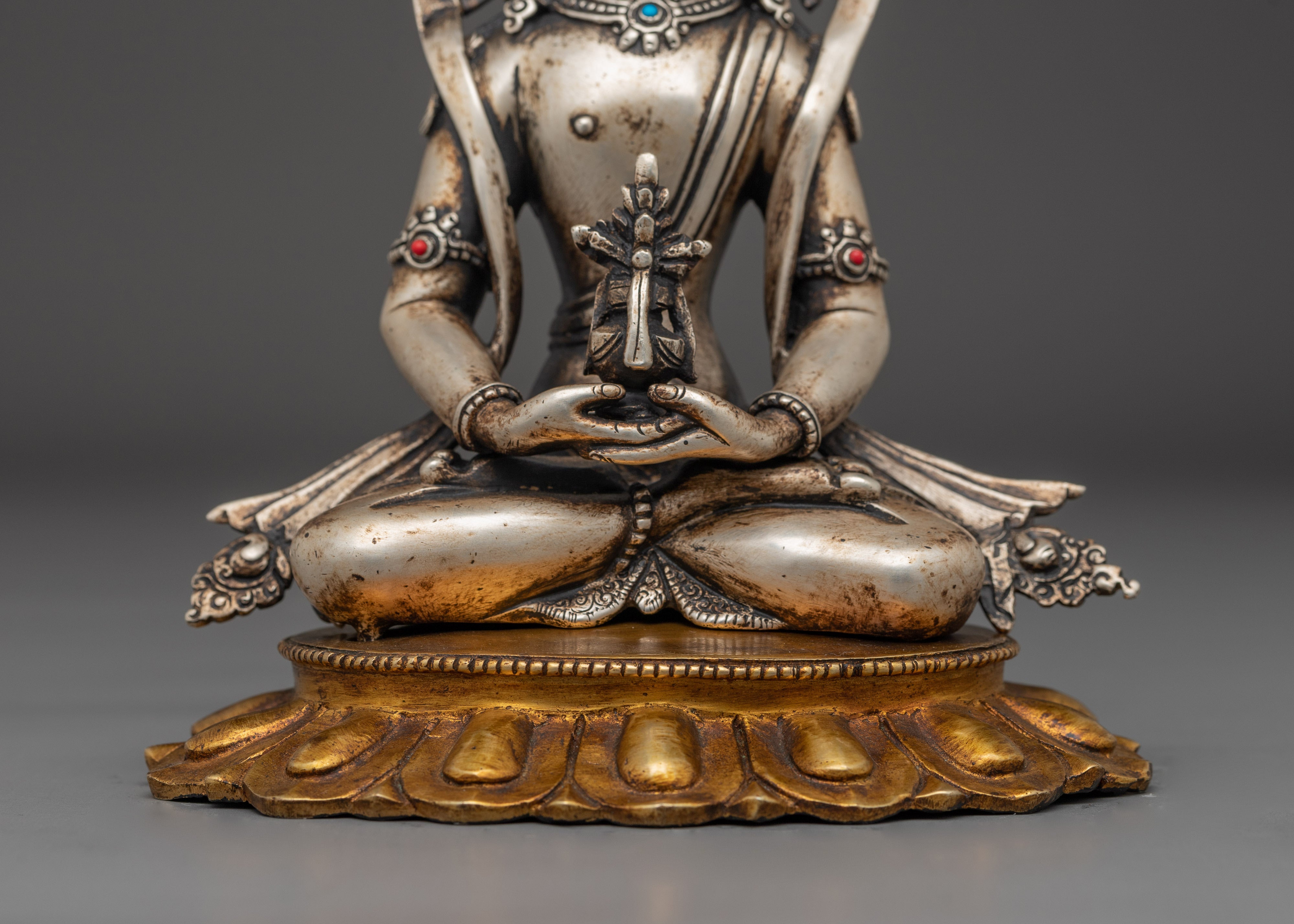 Amitayus Figurine, Eternal Life Giver | Himalayan Statue of Divine Longevity