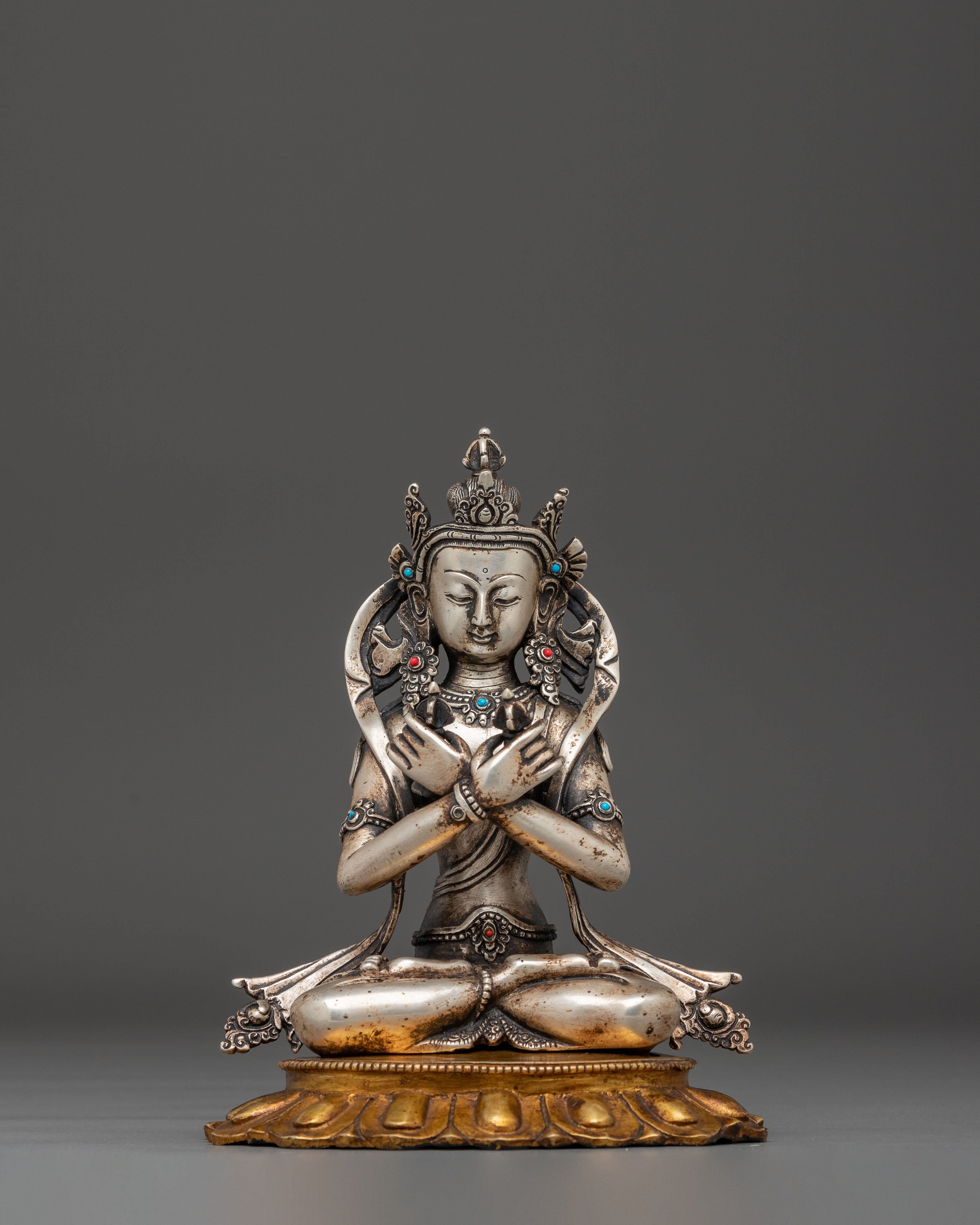 Vajradhara Figurine: Primordial Buddha - Dharmakaya Buddha