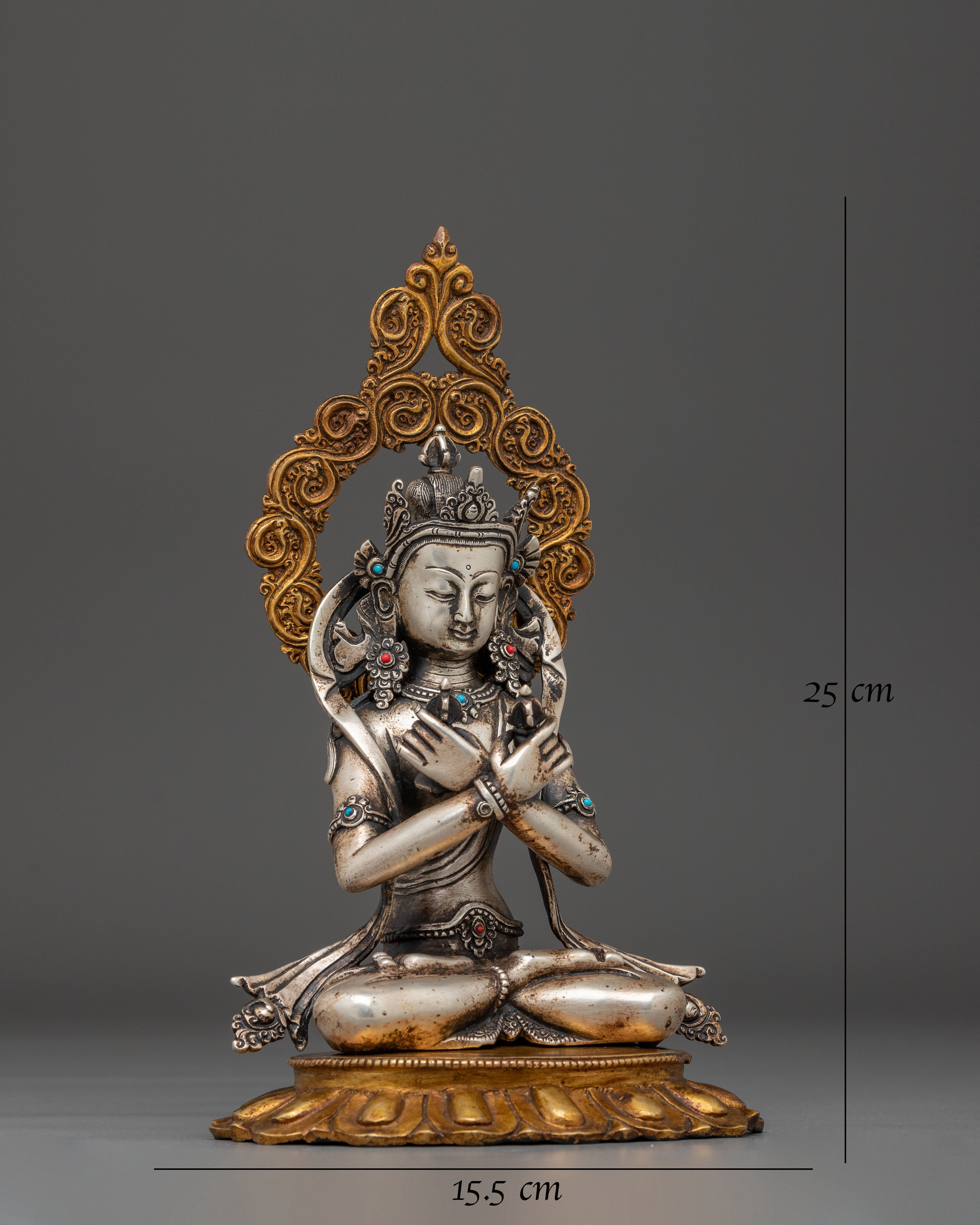Vajradhara Figurine: Primordial Buddha