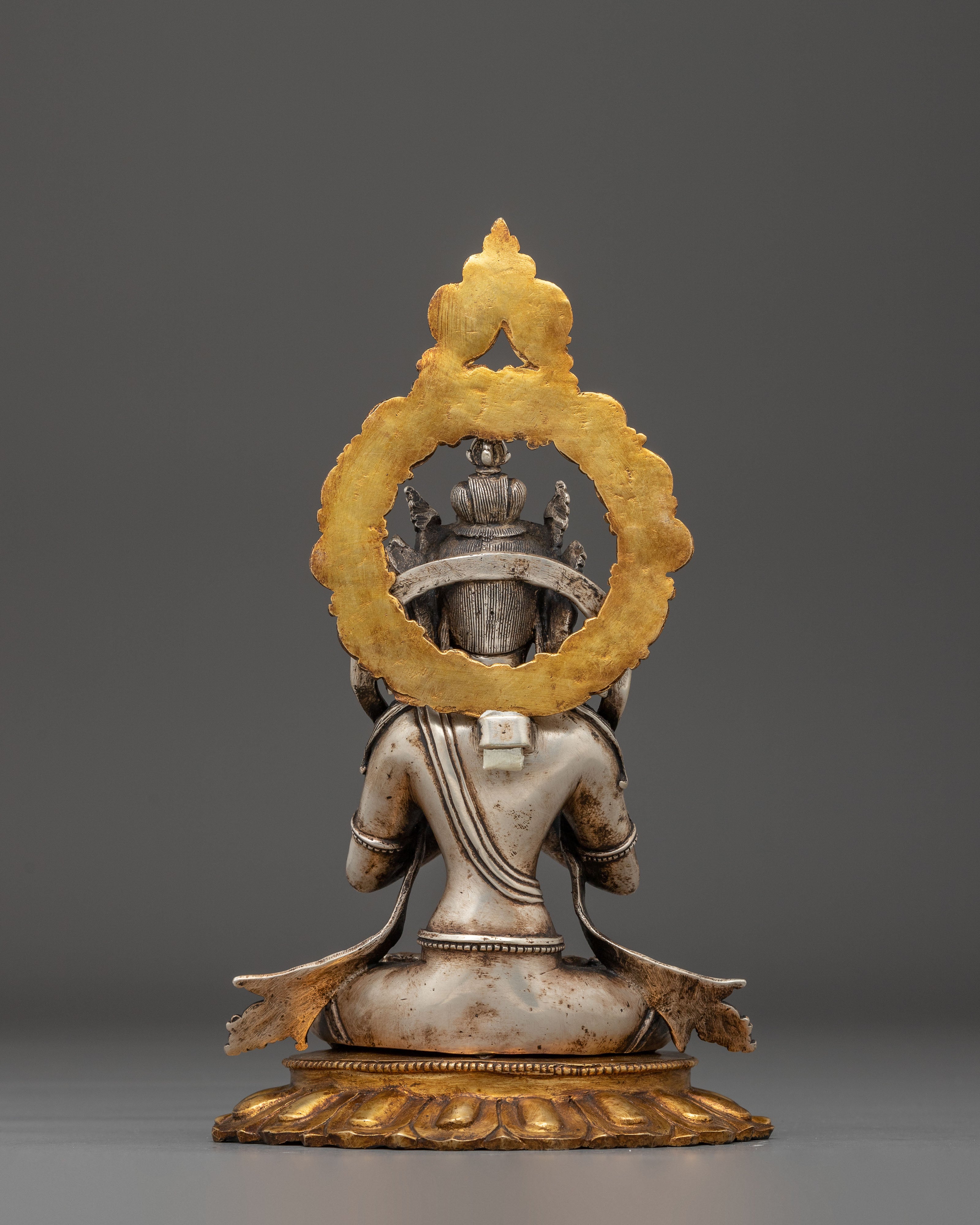 Vajradhara Figurine: Primordial Buddha - Dharmakaya Buddha