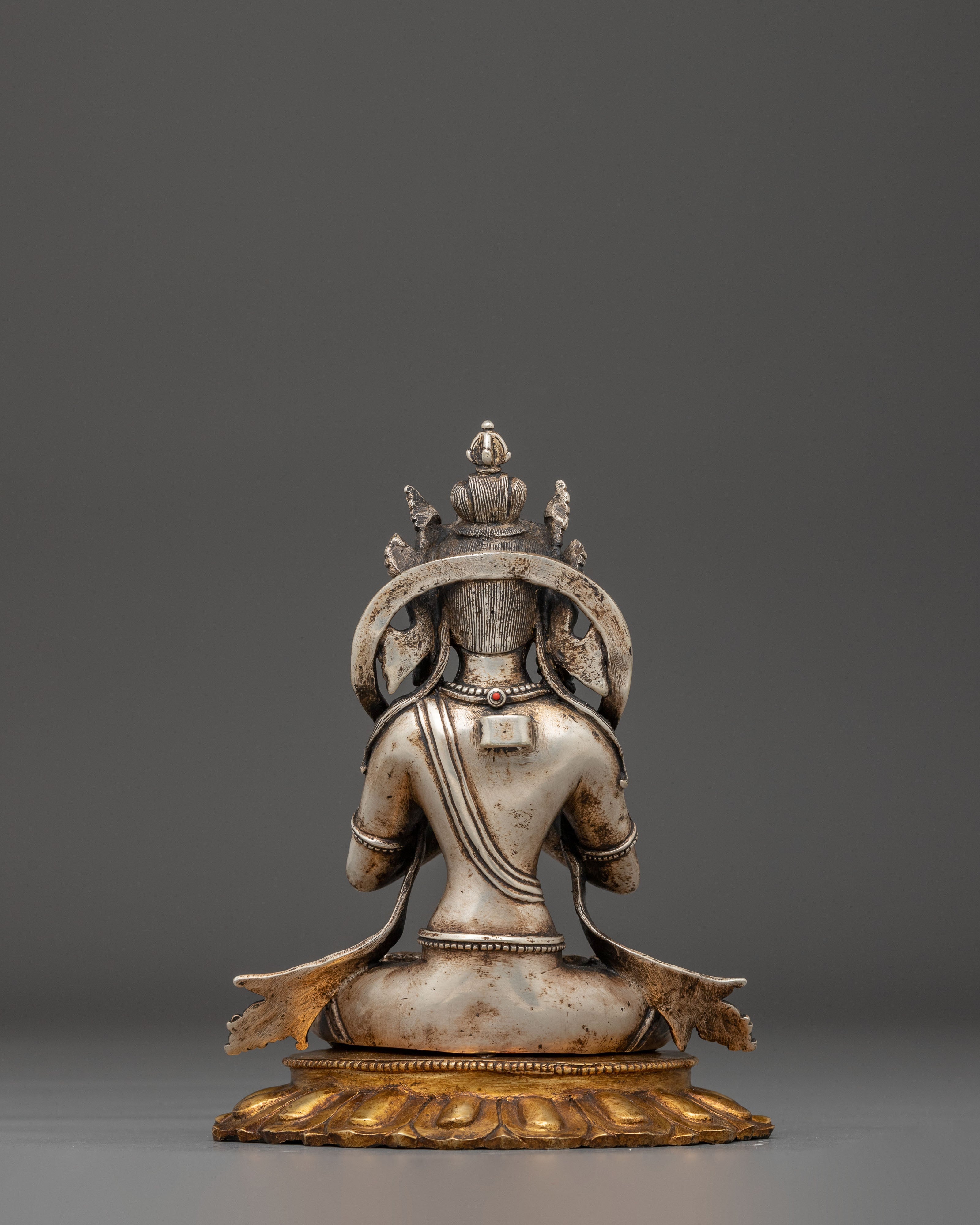 Vajradhara Figurine: Primordial Buddha - Dharmakaya Buddha