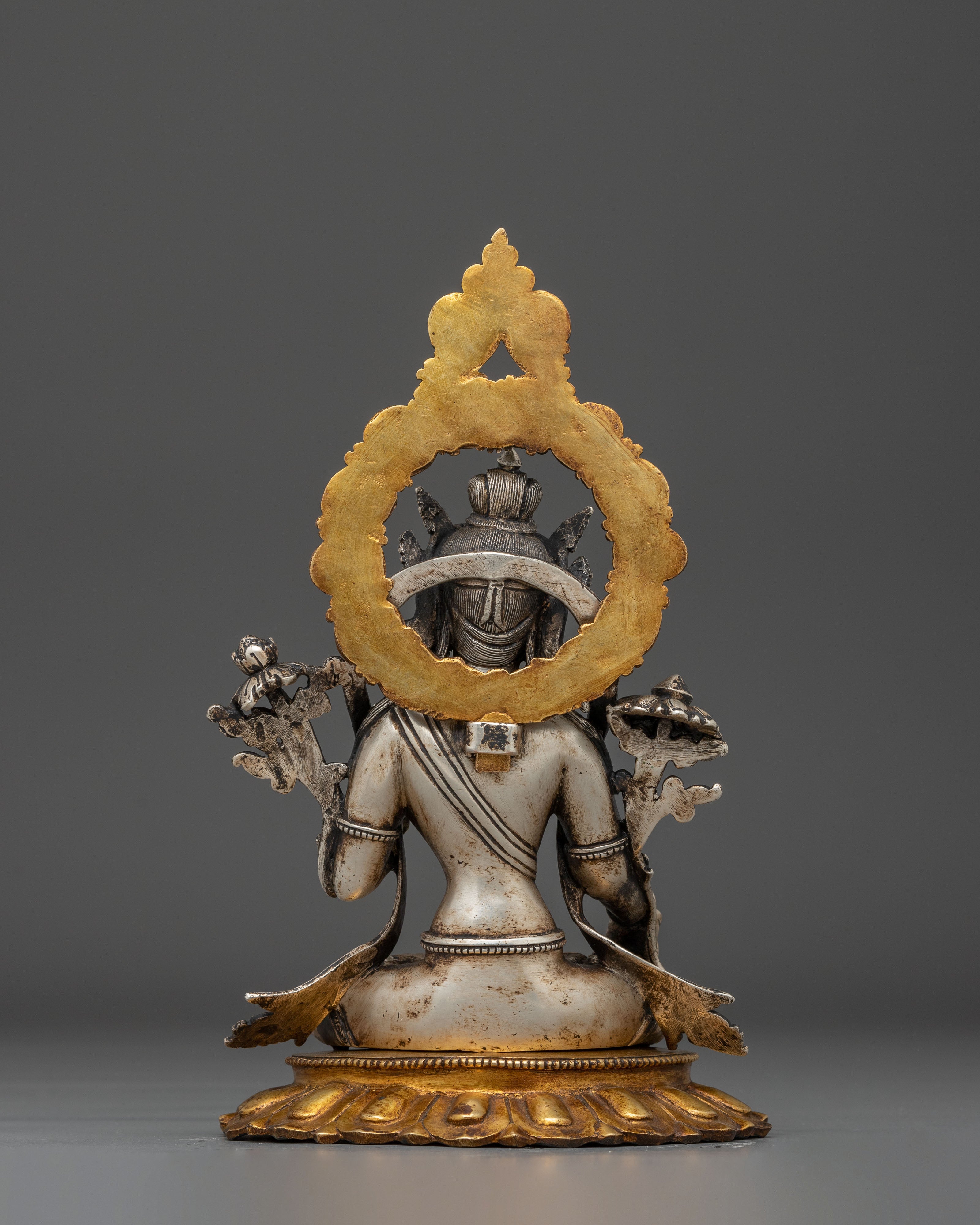 Statue of Goddess White Tara | Buddhist Healing Deity