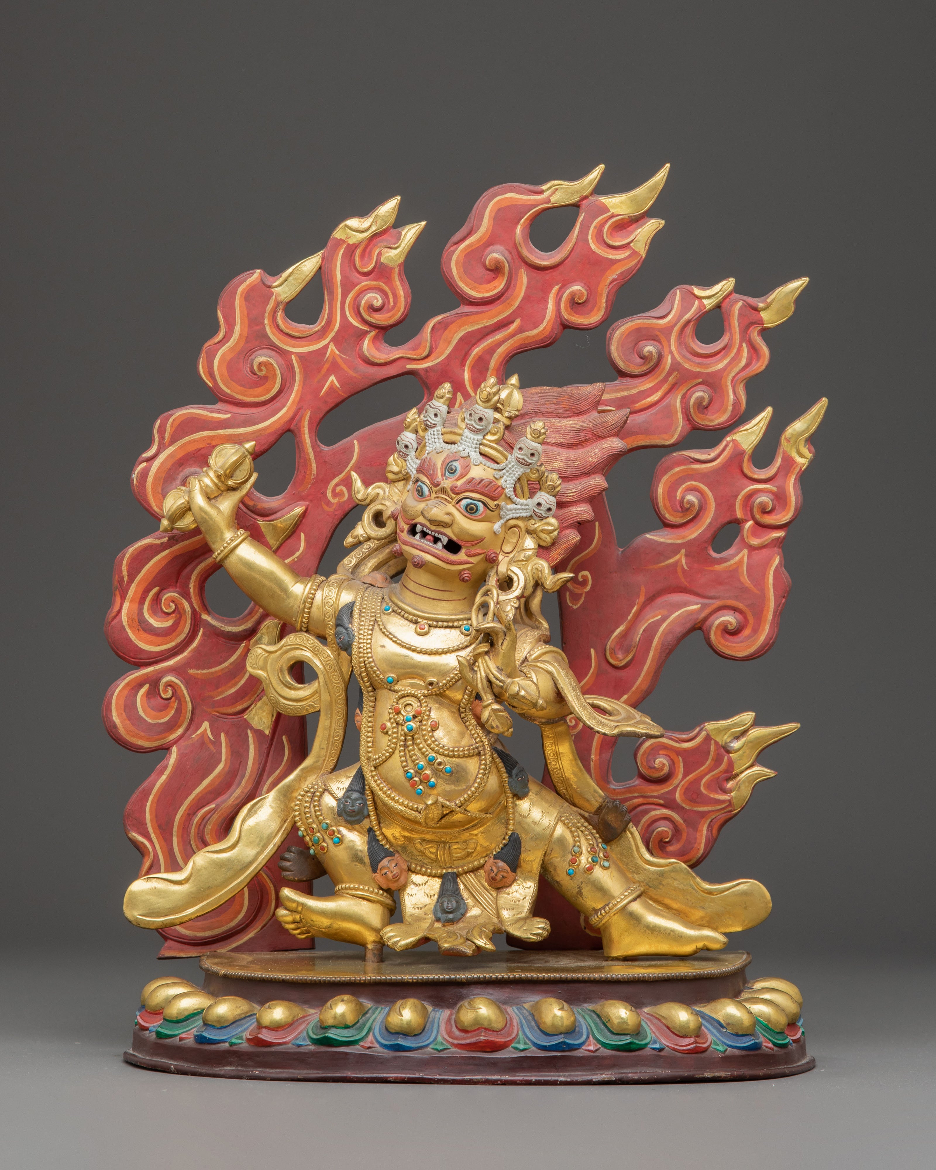 Statue of Buddha Protector Vajrapani