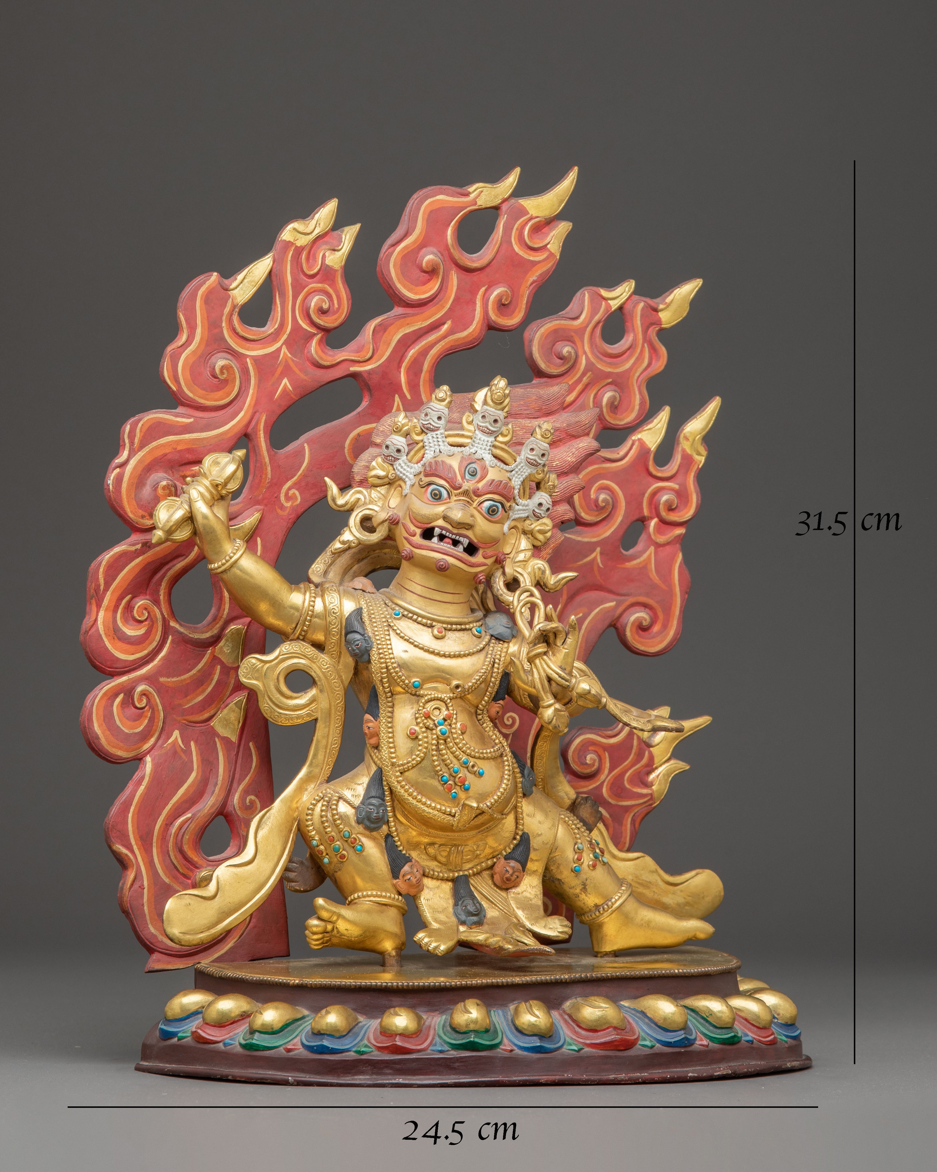 Statue of Buddha Protector Vajrapani