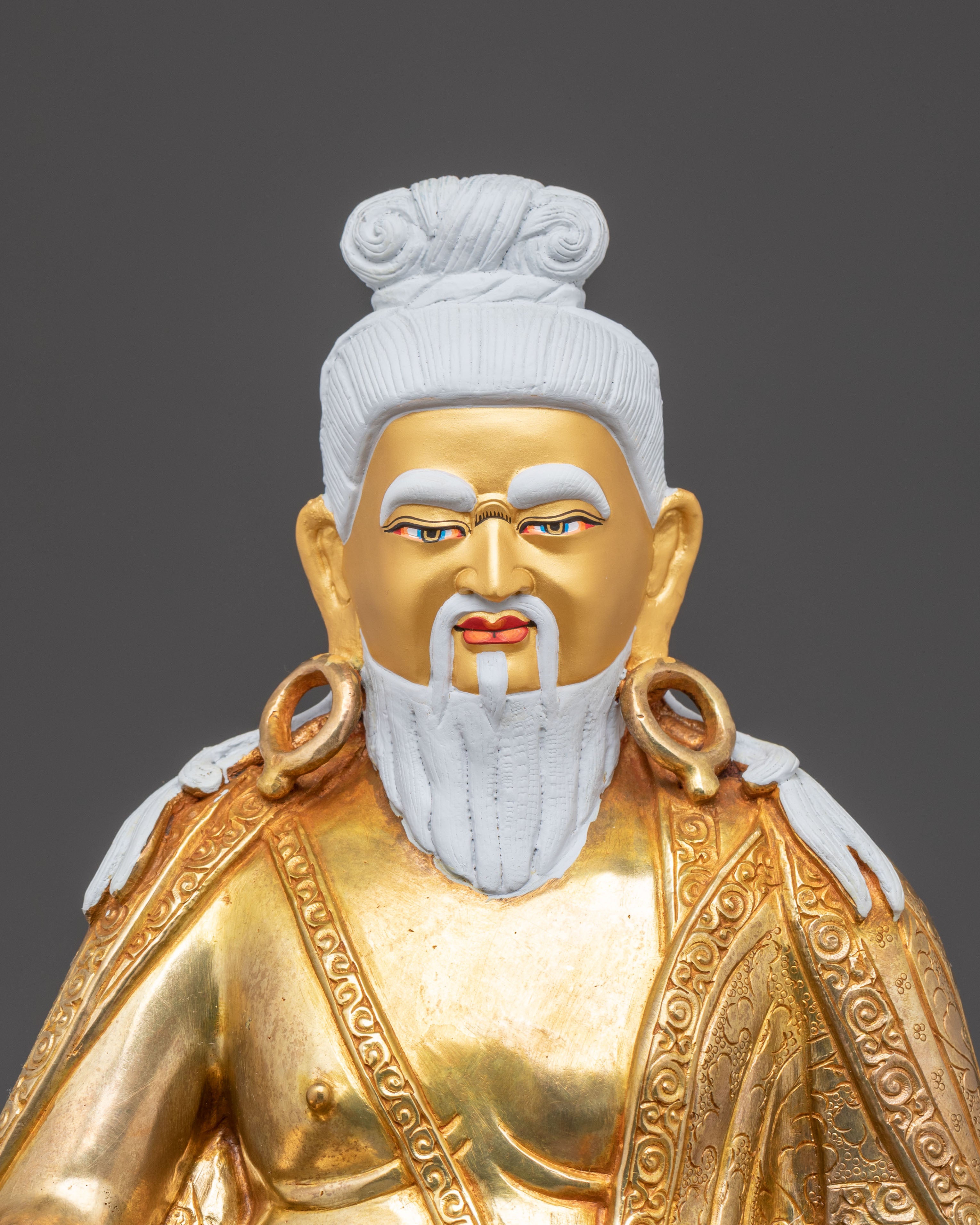 Golden Statue of Thangtong Gyalpo | Revered Spiritual Master