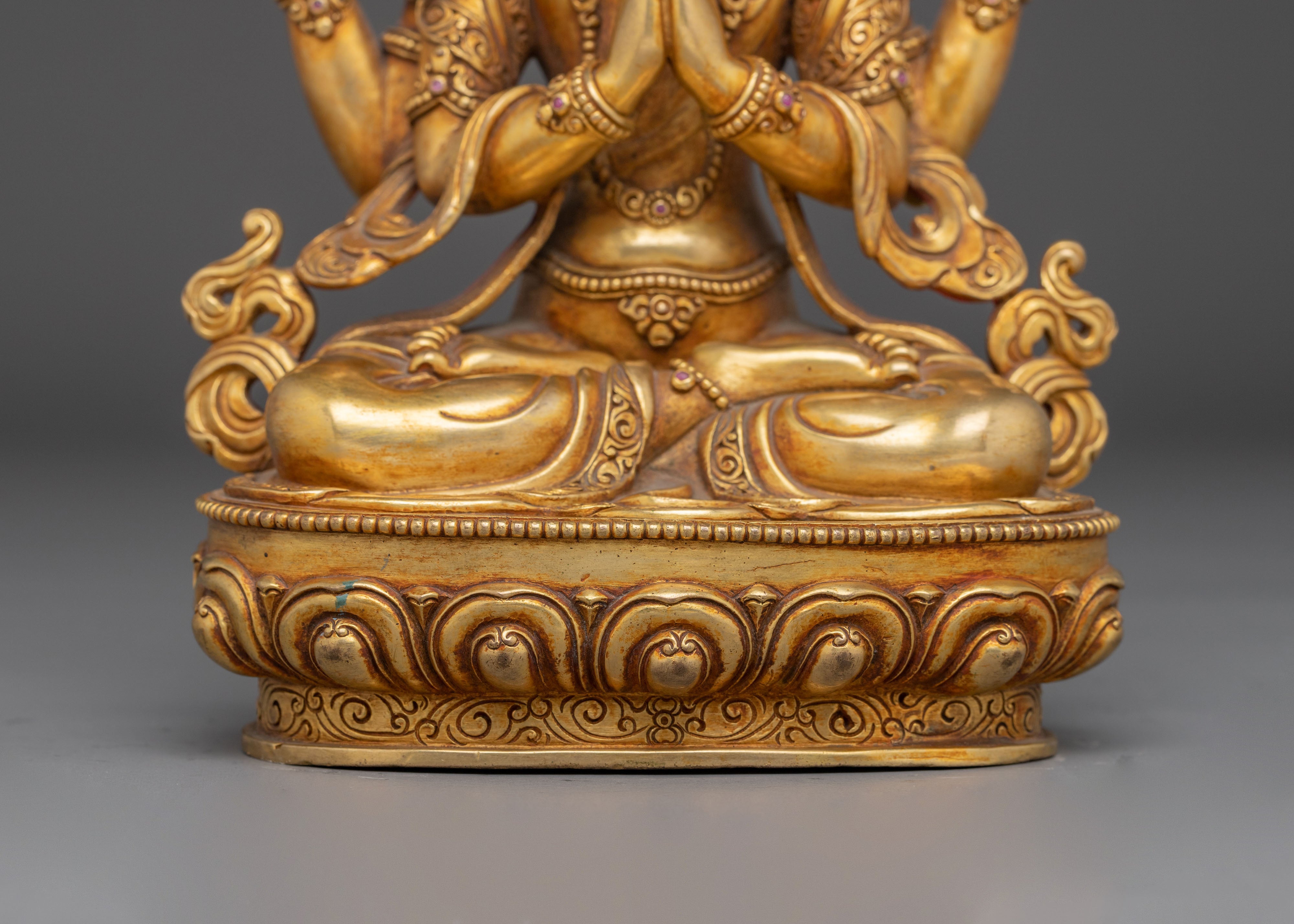 Chenrezig Figurine: Lord of Compassion