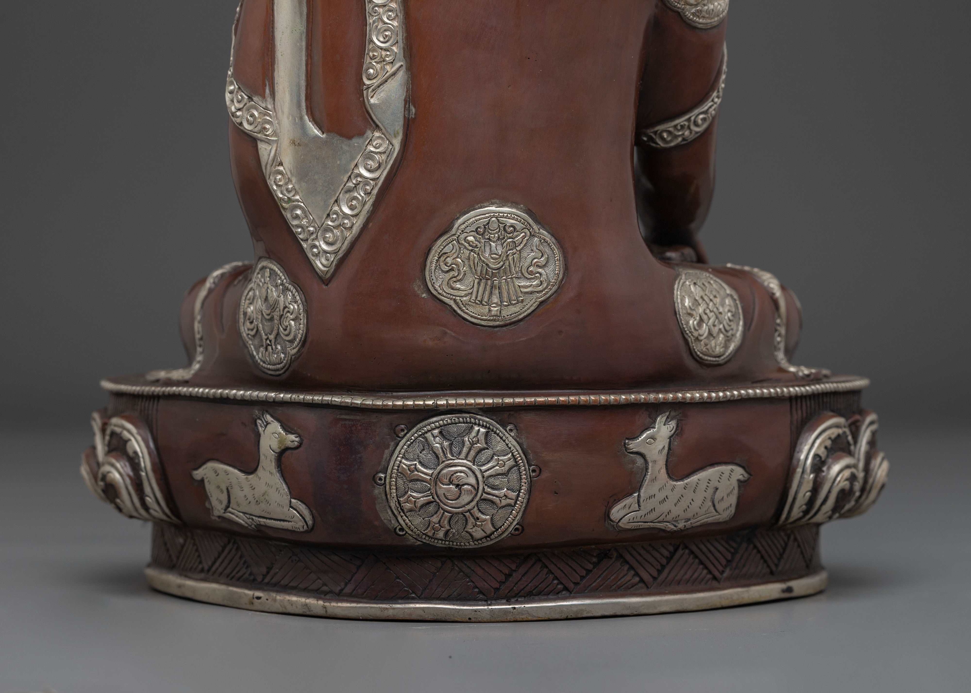 Golden Shakyamuni Buddha Figurine, Wisdom Guide