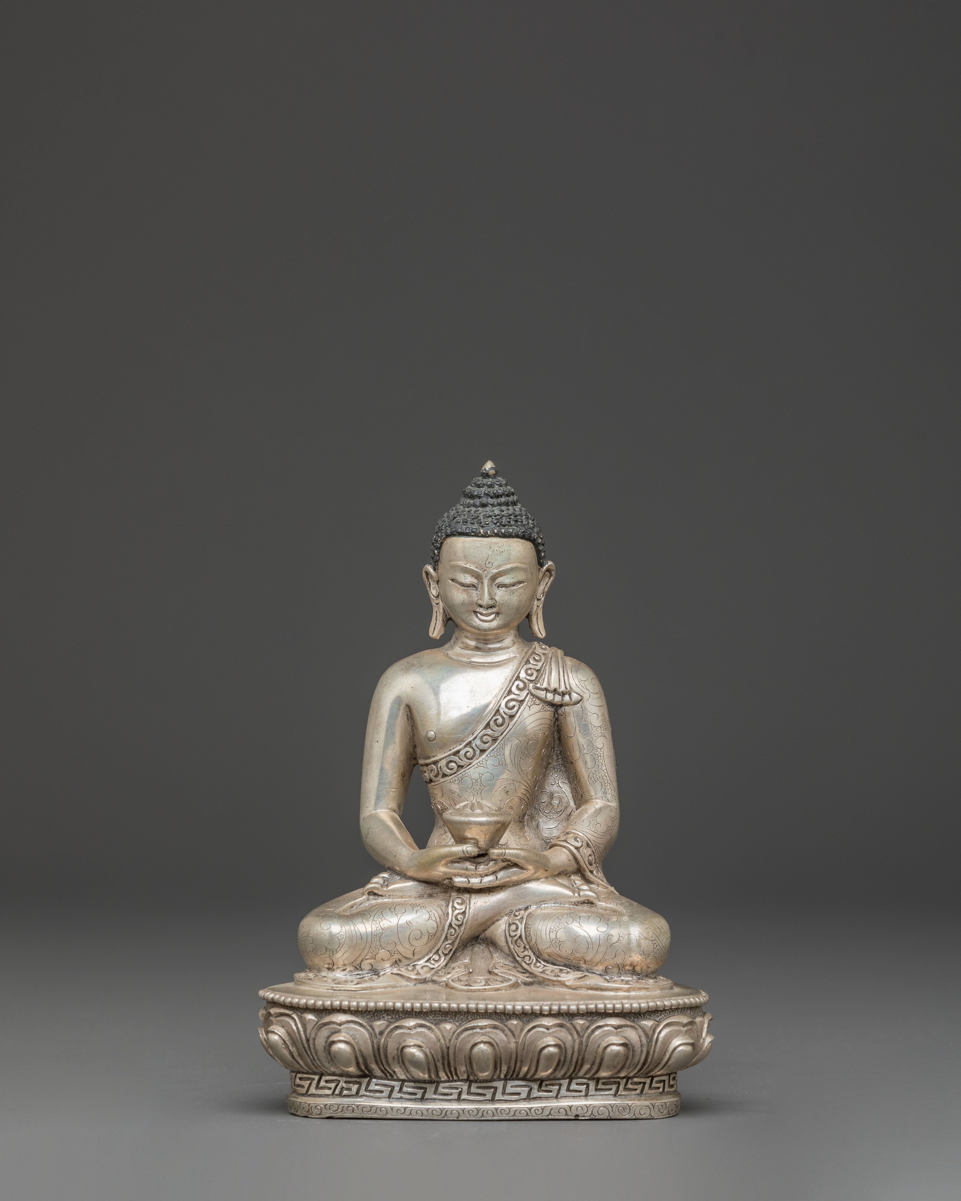 Pure Land Buddha Amitabha Handmade Figurine