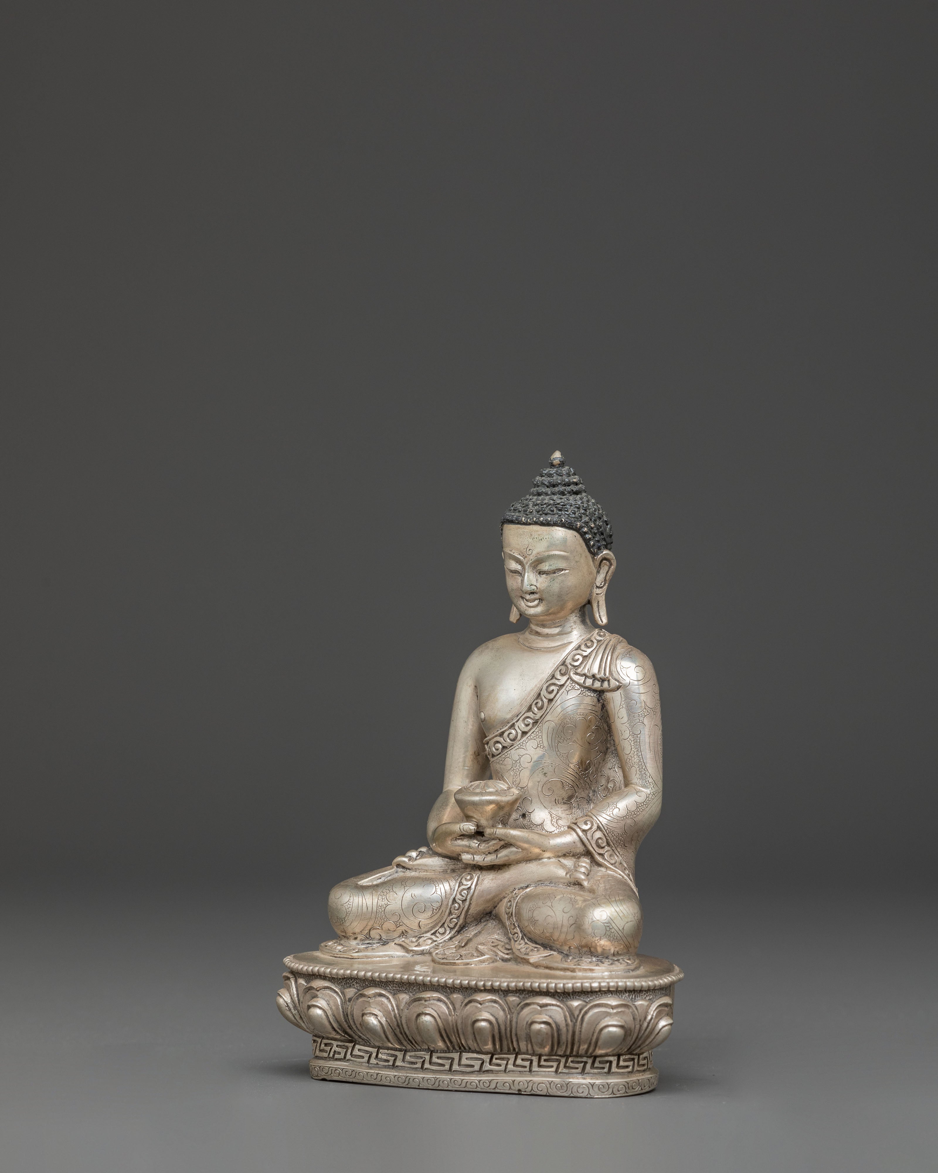 Pure Land Buddha Amitabha Handmade Figurine