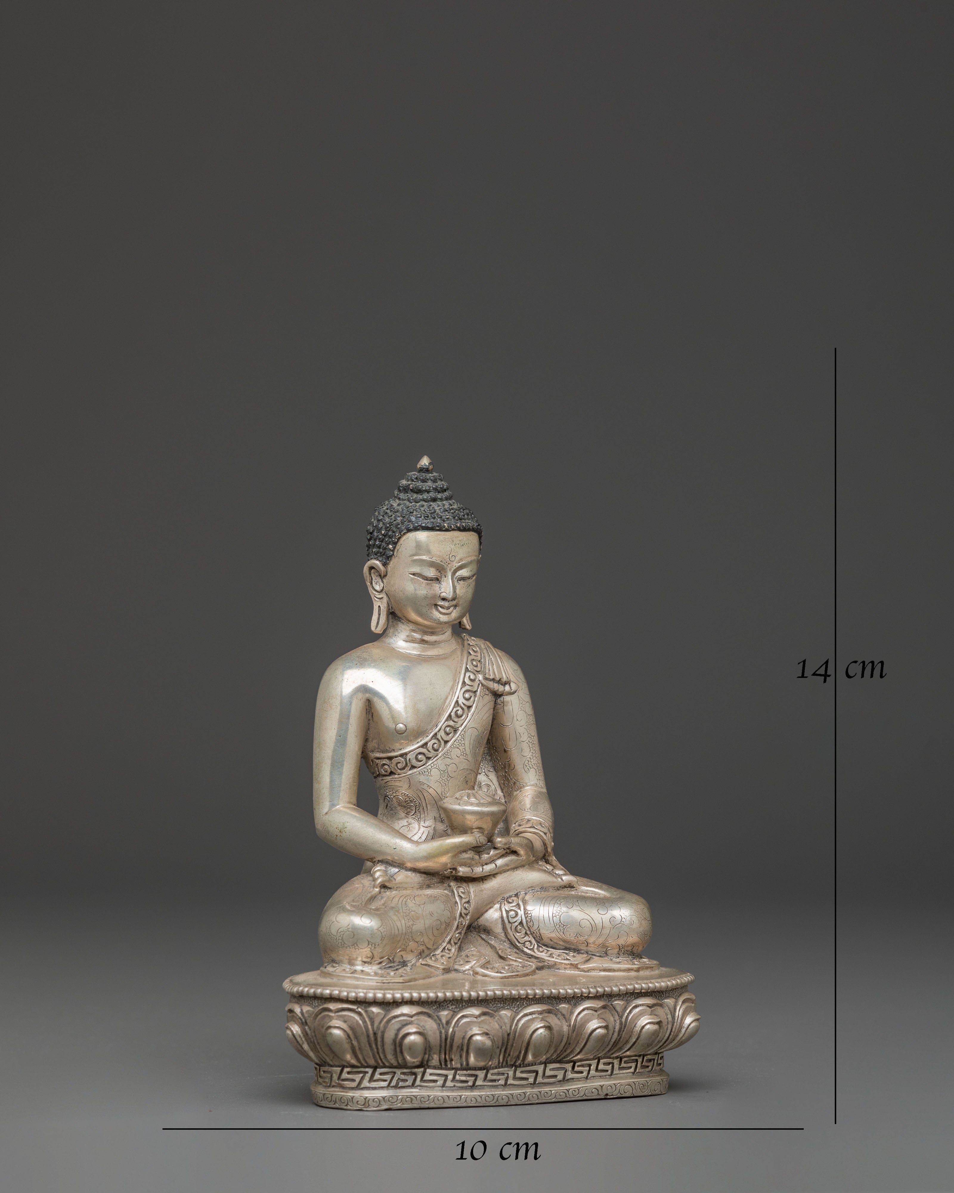 Pure Land Buddha Amitabha Handmade Figurine
