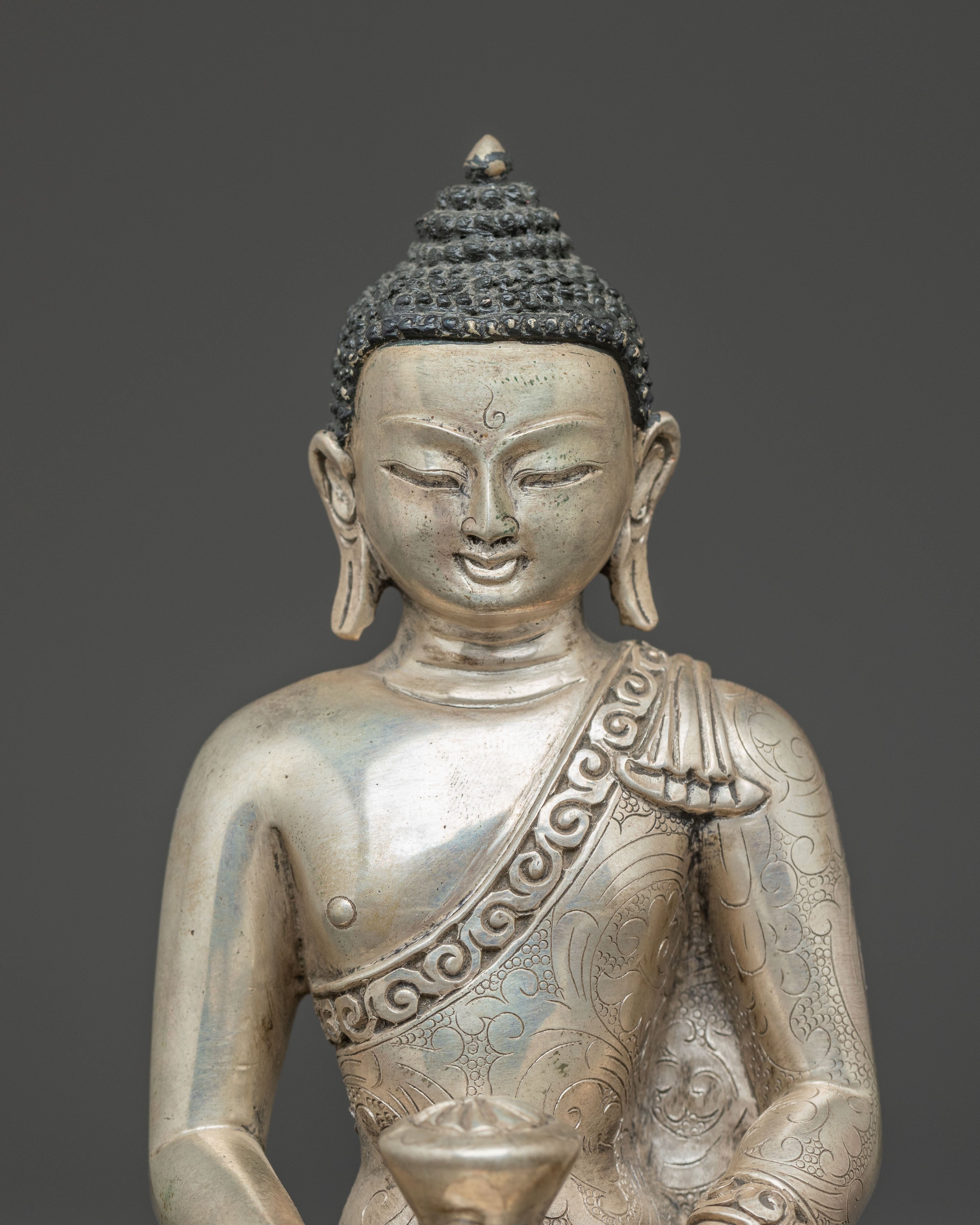 Pure Land Buddha Amitabha Handmade Figurine